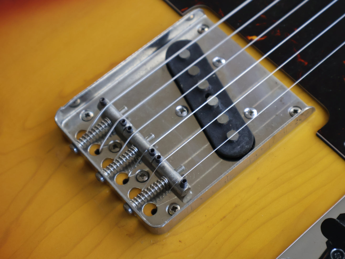 1975 Fernandes Japan FTE58-YS '62 Reissue Double Bound Telecaster (Sunburst)