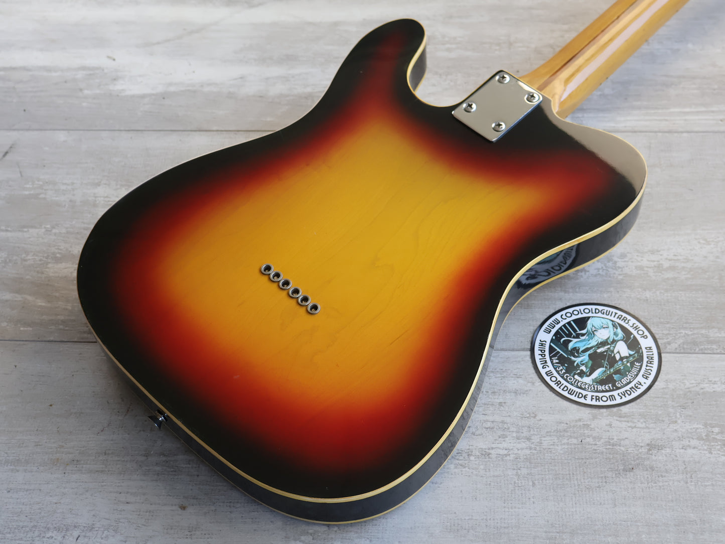 1975 Fernandes Japan FTE58-YS '62 Reissue Double Bound Telecaster (Sunburst)