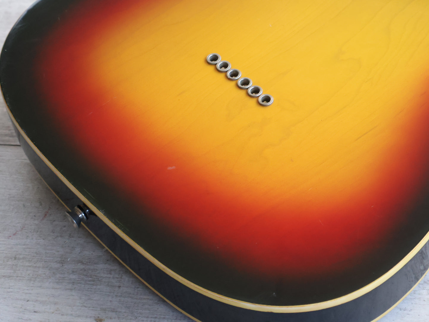 1975 Fernandes Japan FTE58-YS '62 Reissue Double Bound Telecaster (Sunburst)