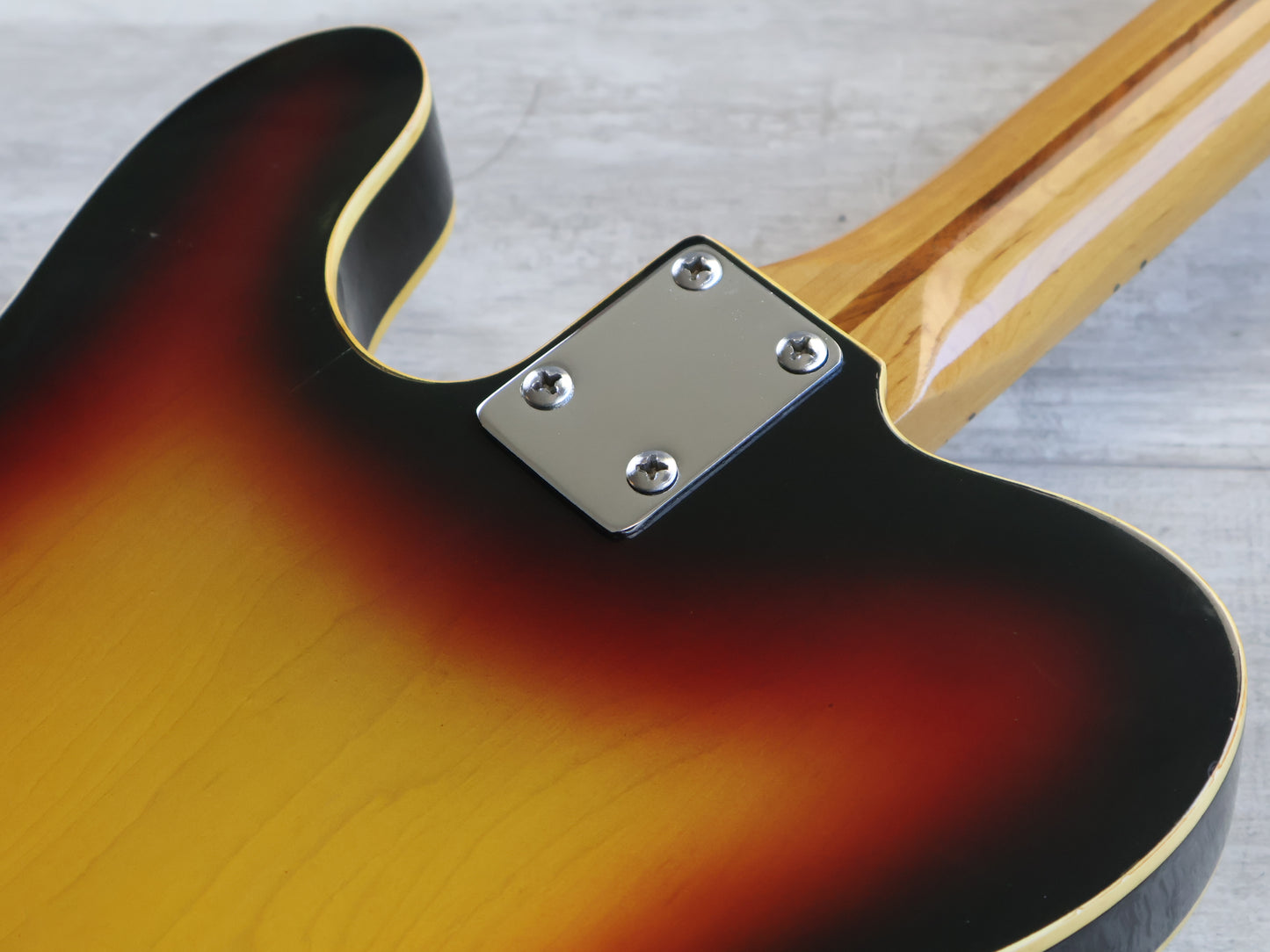 1975 Fernandes Japan FTE58-YS '62 Reissue Double Bound Telecaster (Sunburst)