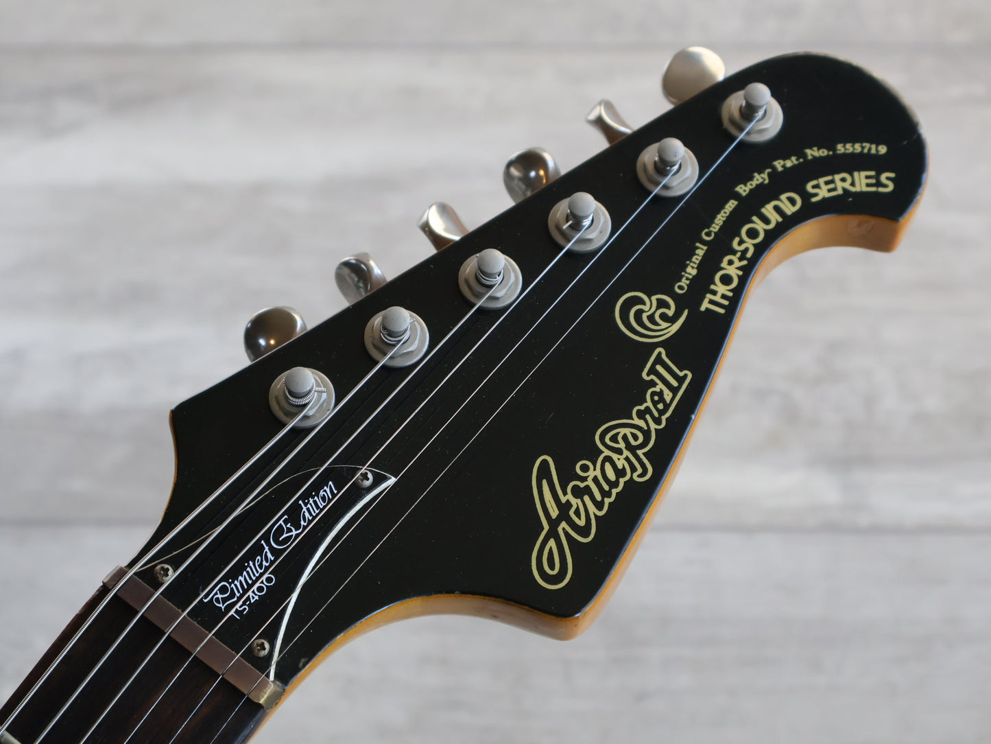 1980 Aria Pro II Japan TS-400 Limited Edition "Thor Sound" (Black)