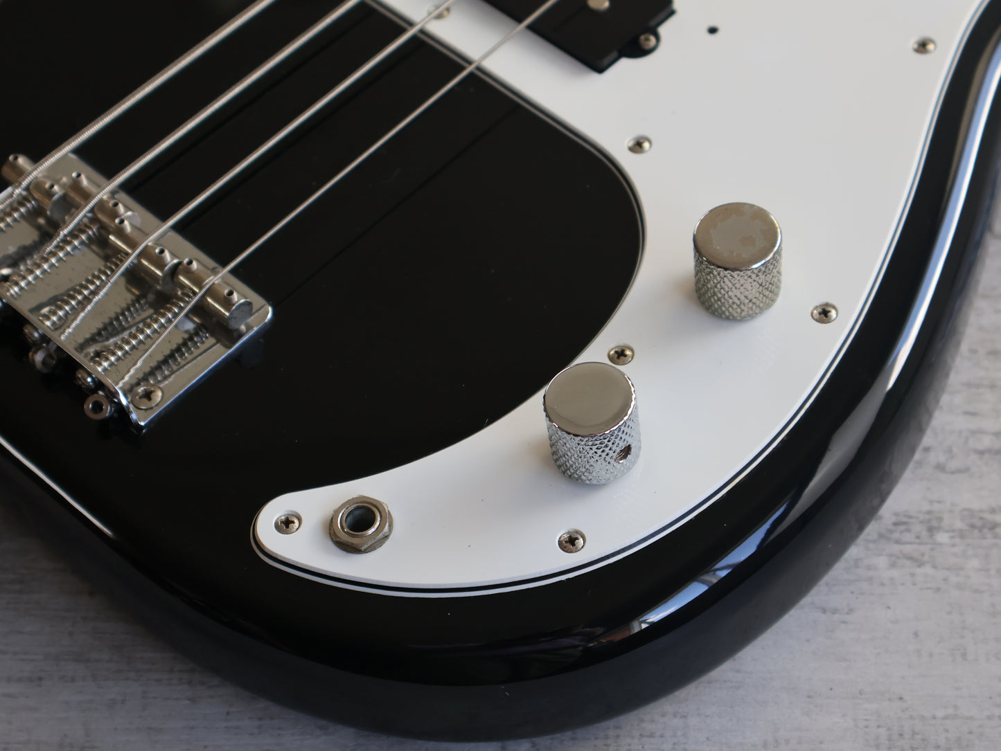 2002 Fender Japan PB-STD Standard Precision Bass (Black)