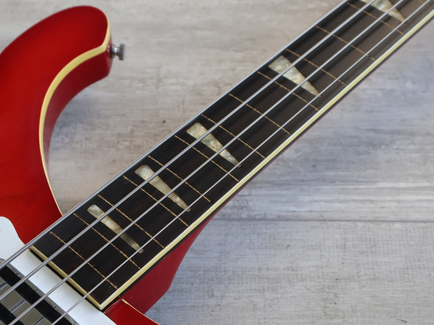 1970's Greco Japan RB Series Fretless 4001 (Transparent Red)