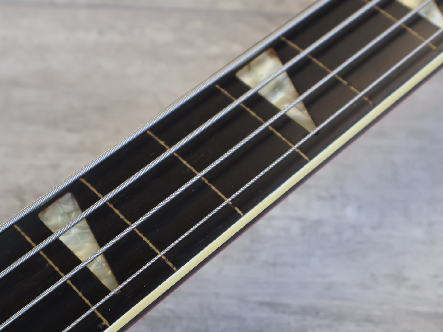 1970's Greco Japan RB Series Fretless 4001 (Transparent Red)