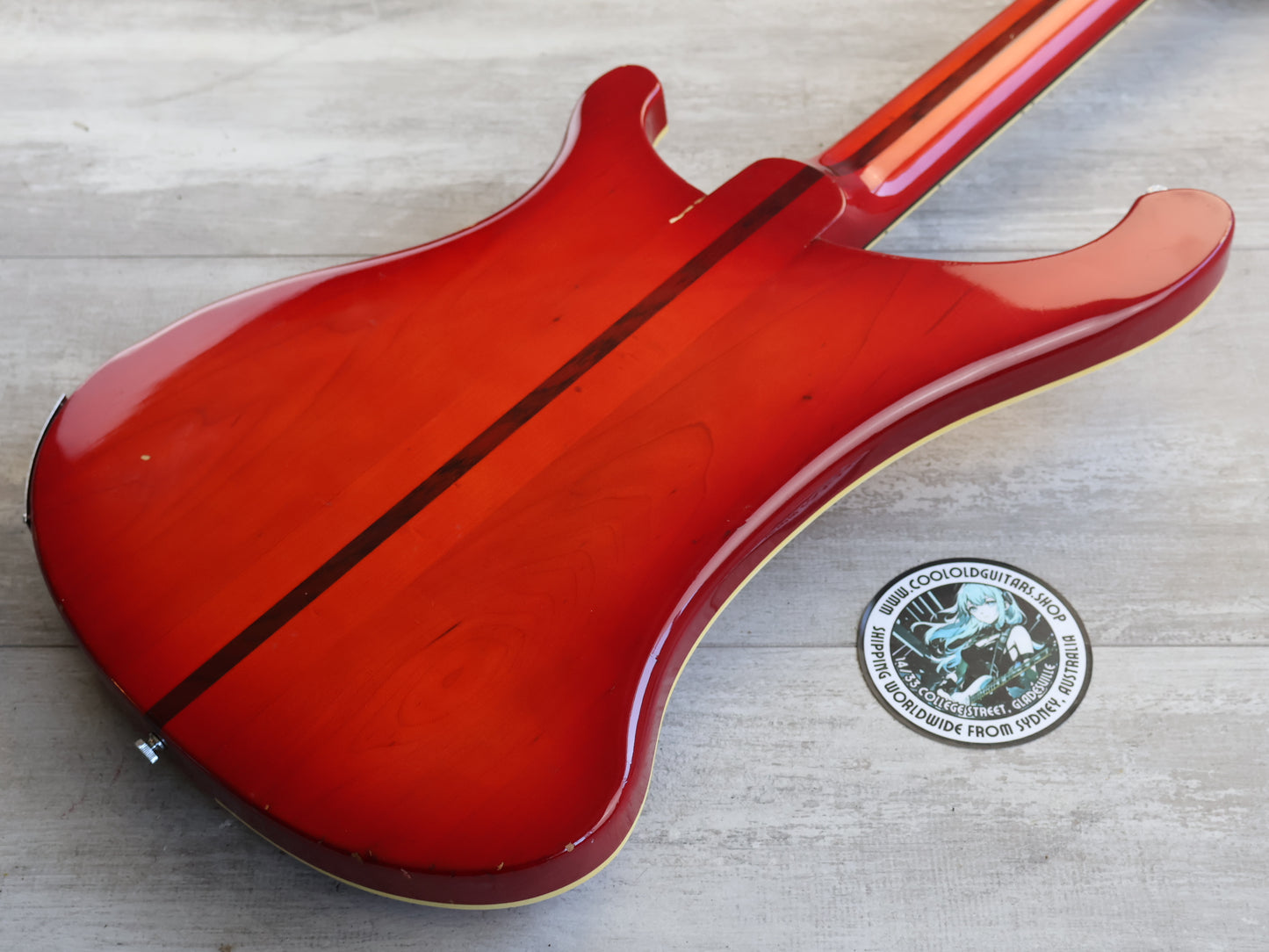 1970's Greco Japan RB Series Fretless 4001 (Transparent Red)