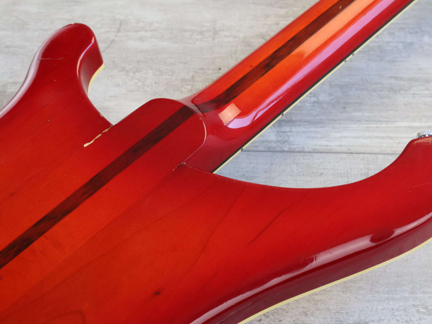 1970's Greco Japan RB Series Fretless 4001 (Transparent Red)