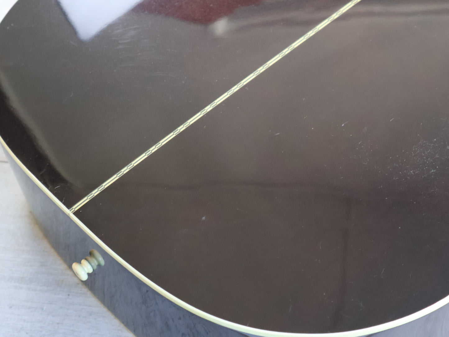 1980's Morris W-20 Japanese Vintage Acoustic Dreadnought Guitar (Natural)