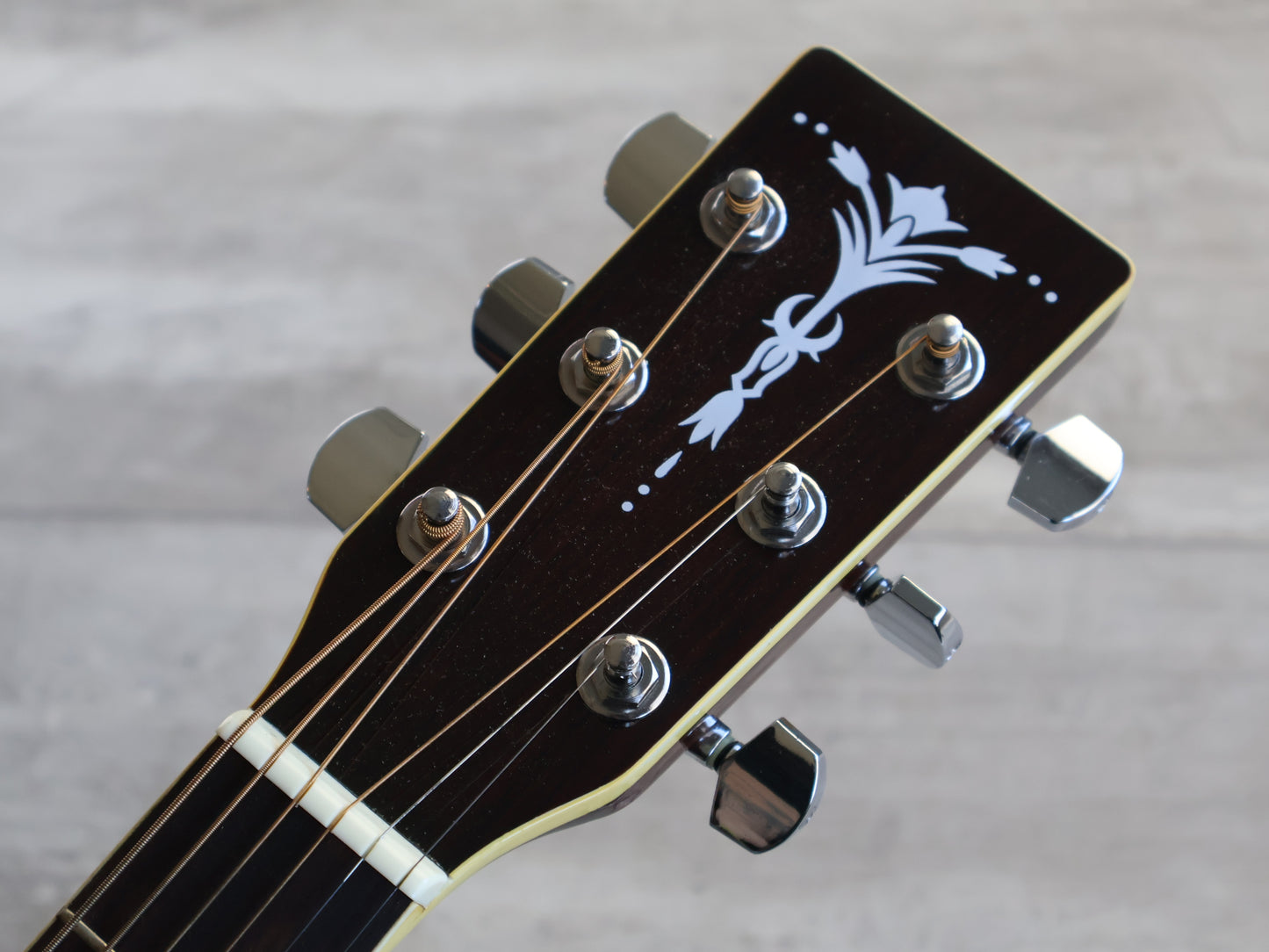 1990's Aria ADW-250BS Dreadnought Acoustic (Sunburst)