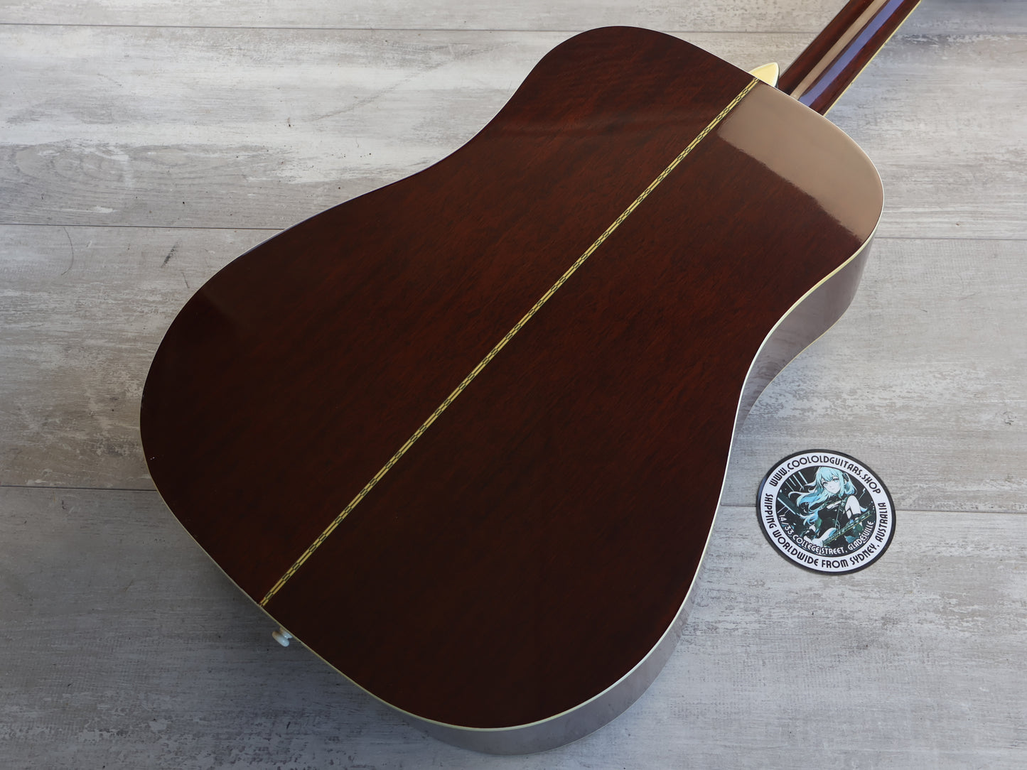 1990's Aria ADW-250BS Dreadnought Acoustic (Sunburst)