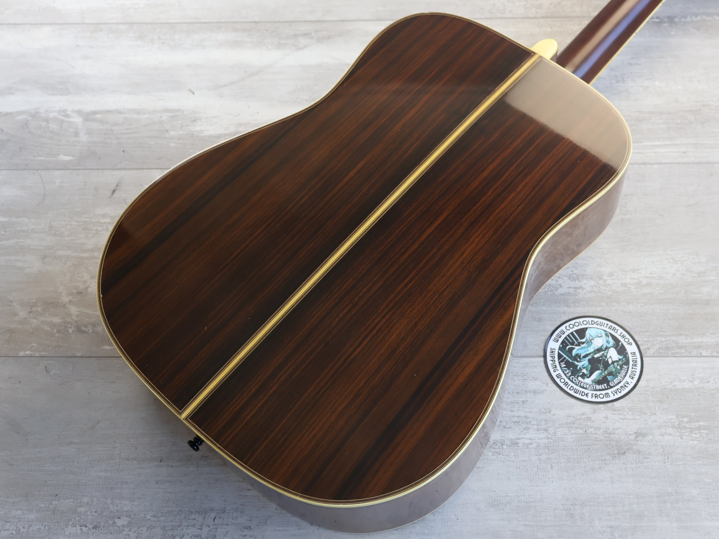 1980 Yamaha L-6 Japanese Vintage Acoustic Dreadnought Guitar (Natural)