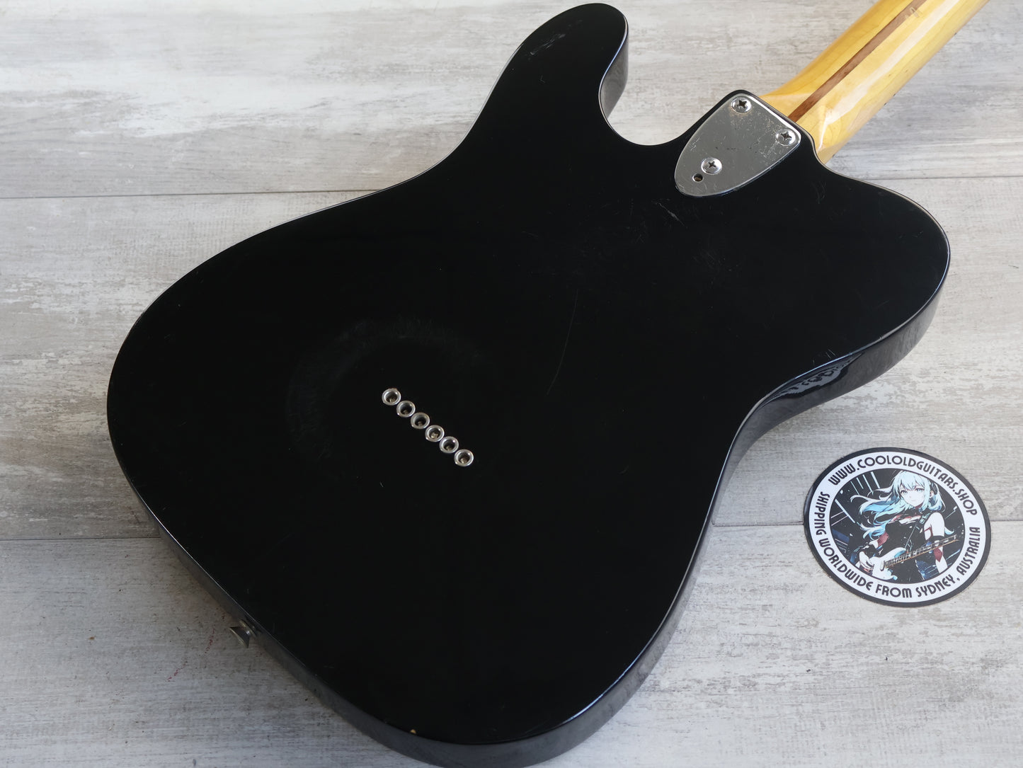 1974 Fernandes (Burny Japan) FTC60-BL Telecaster Custom (Black)
