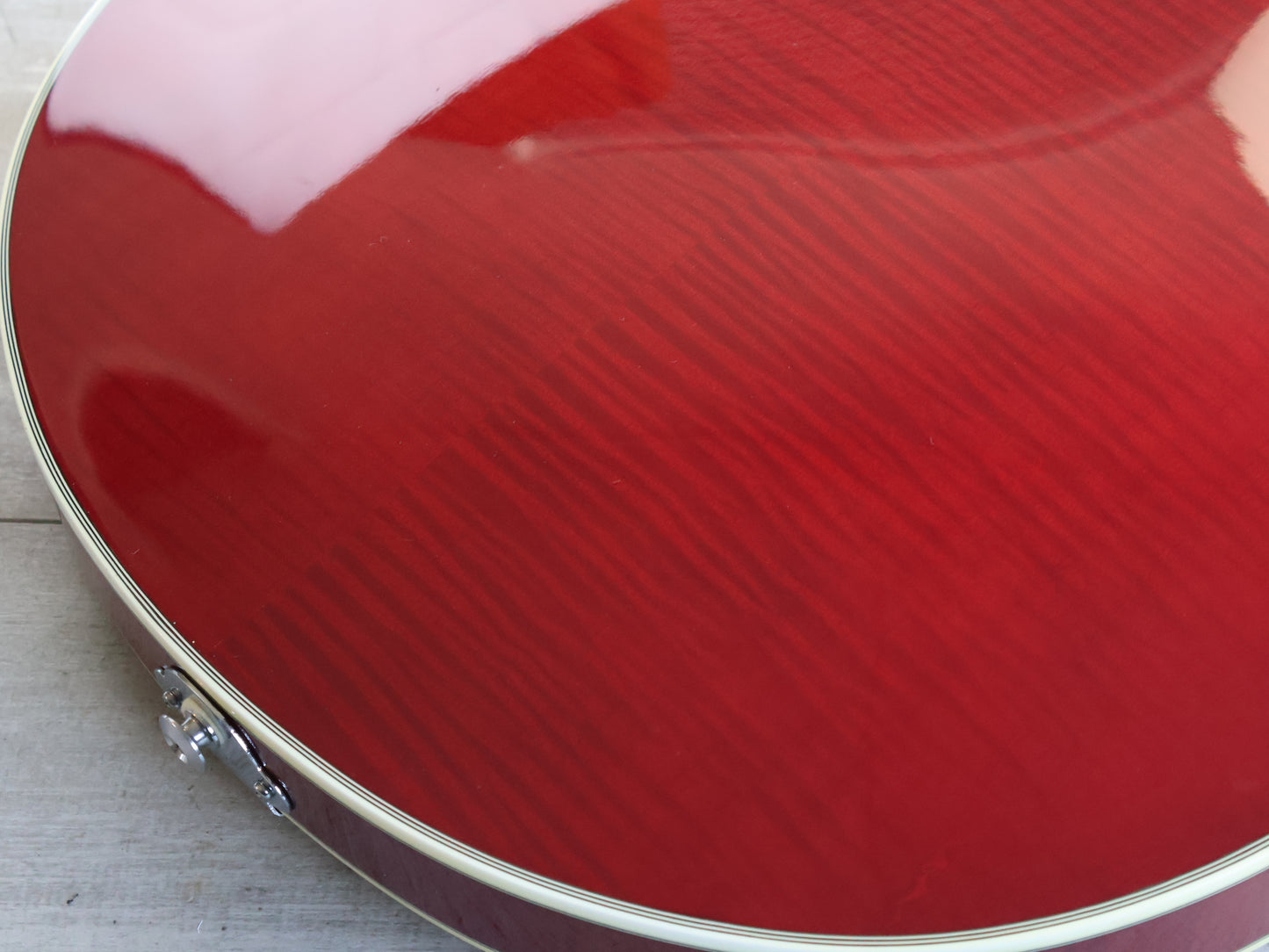 2003 Greco Japan GAS-130 Semi Hollowbody (Cherry Red)