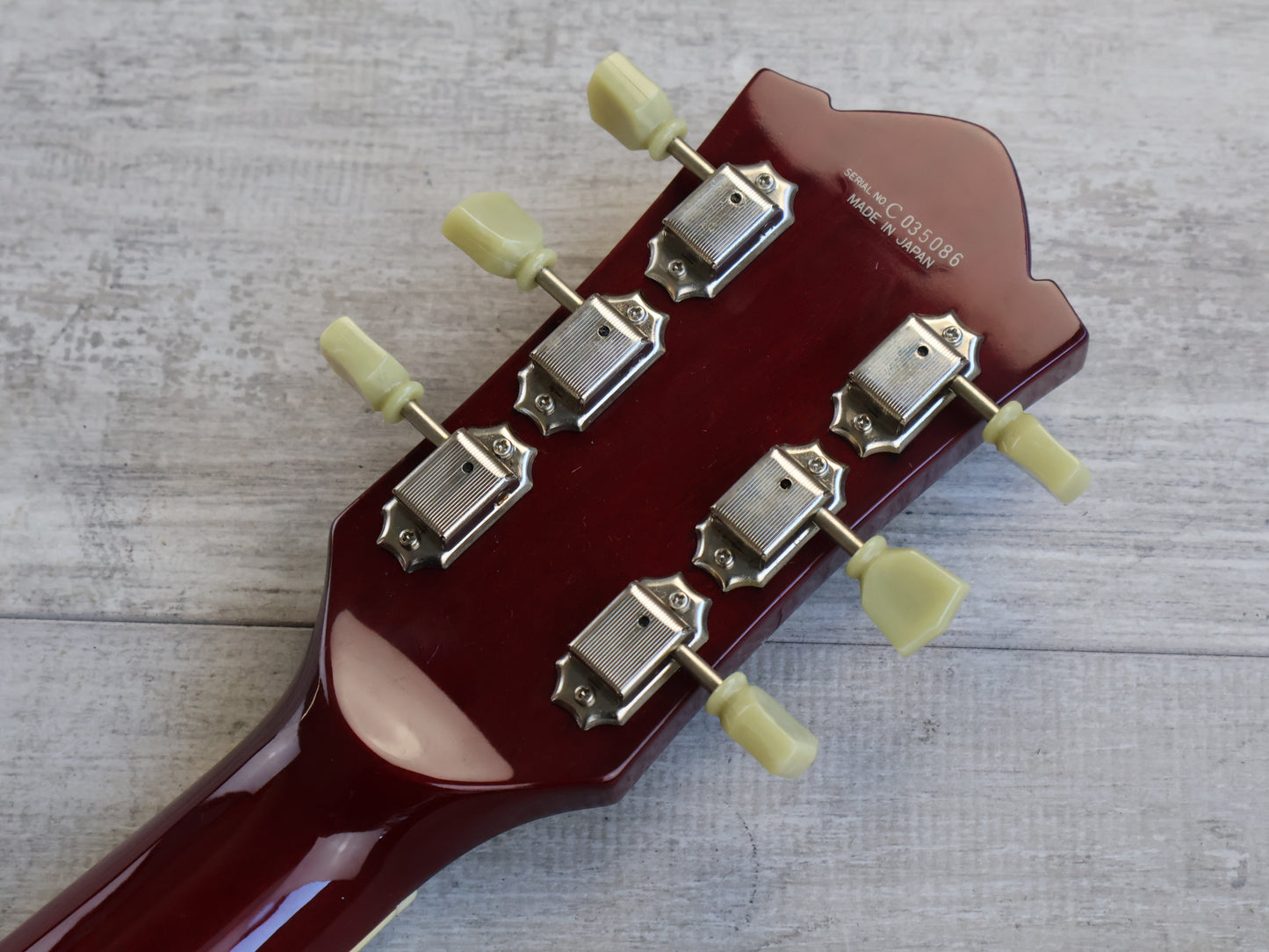 2003 Greco Japan GAS-130 Semi Hollowbody (Cherry Red)