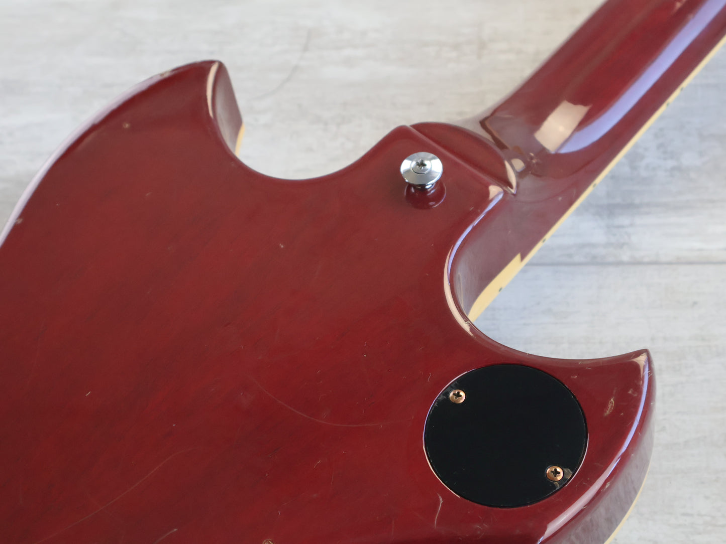 1982 Yamaha Japan SG-800S Double Cutaway (Cherry Sunburst)