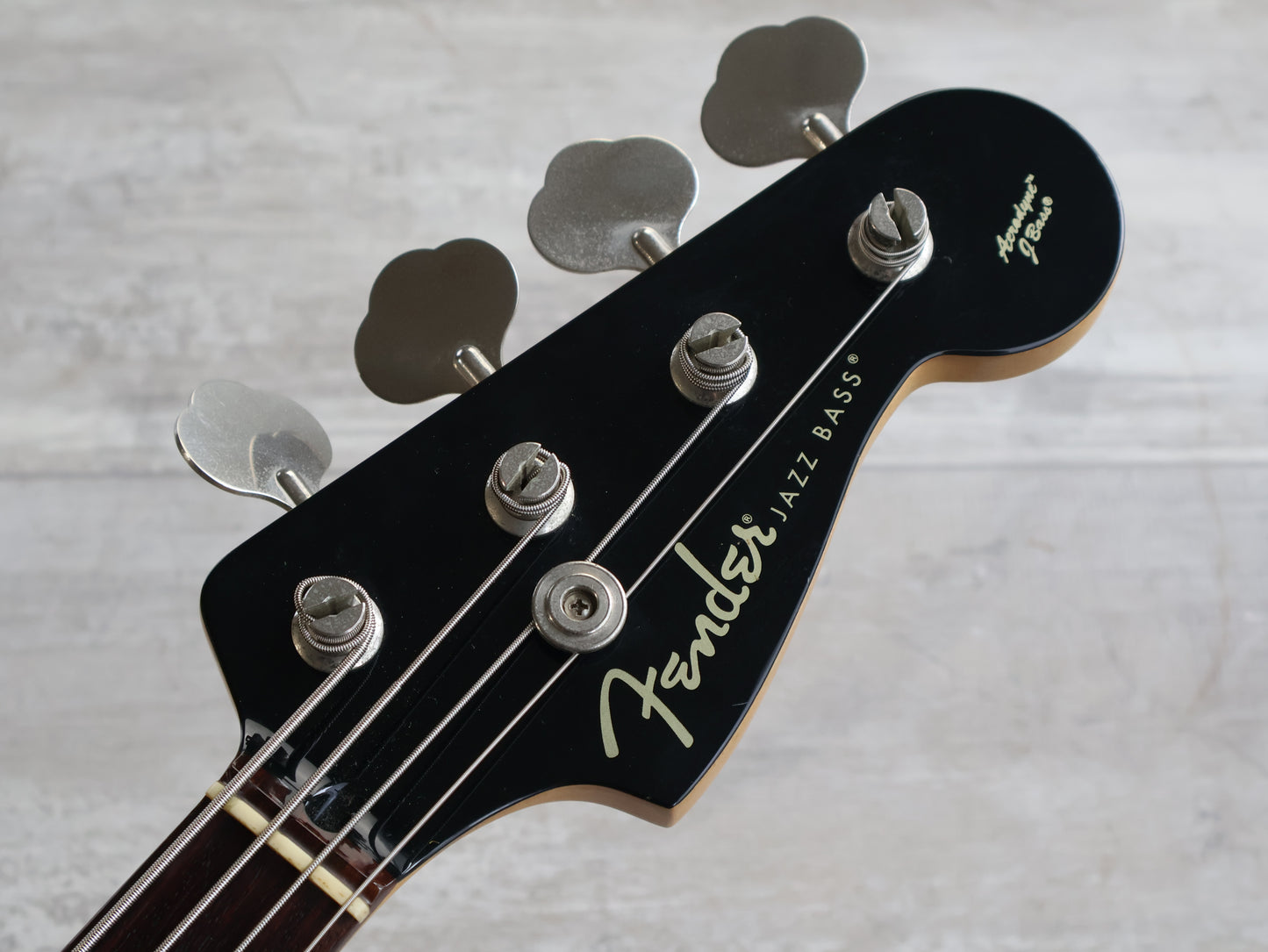 2004 Fender Japan AJB-65 Aerodyne Jazz Bass w/Seymour Duncan's (Black)