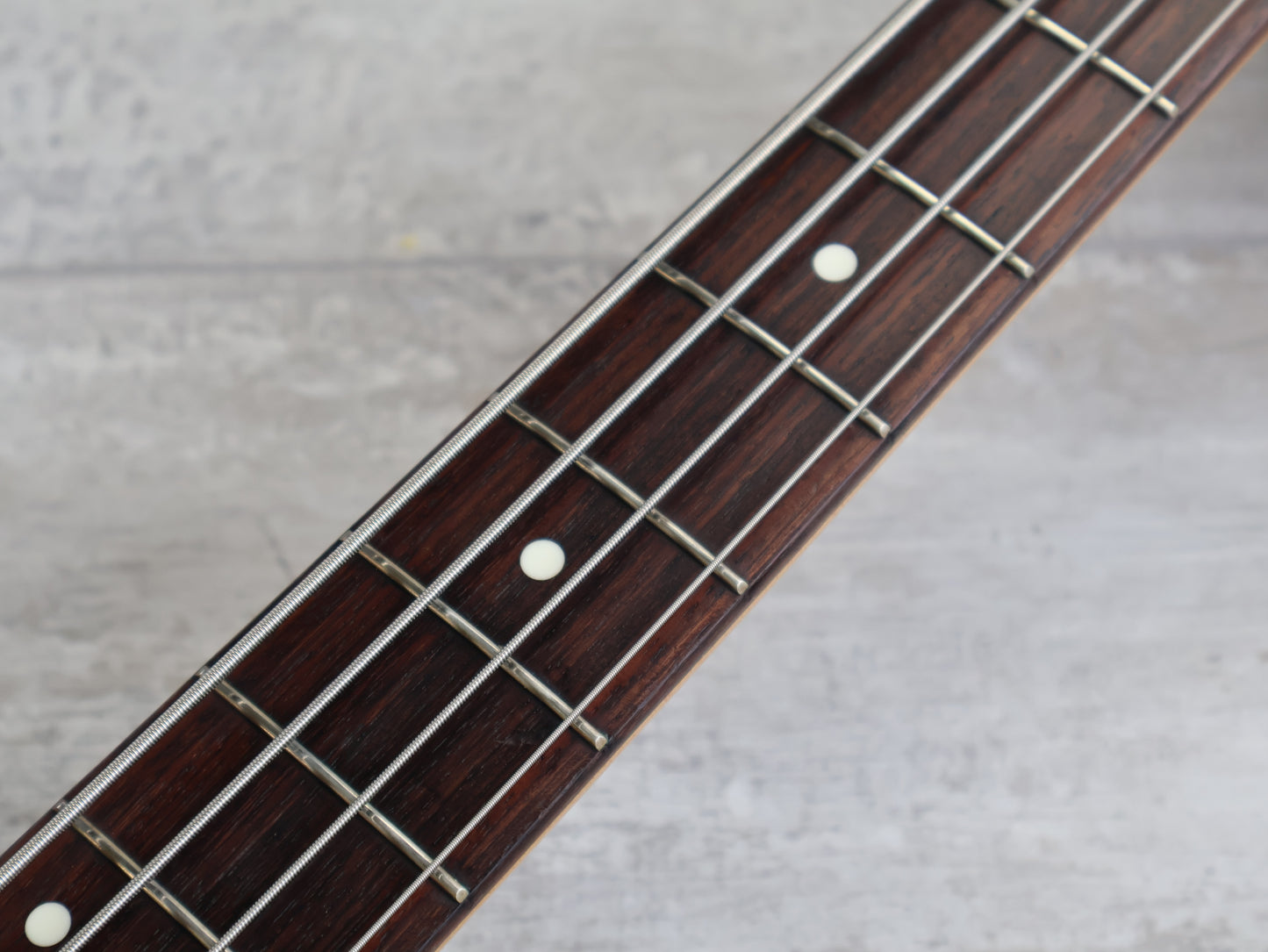 2004 Fender Japan AJB-65 Aerodyne Jazz Bass w/Seymour Duncan's (Black)
