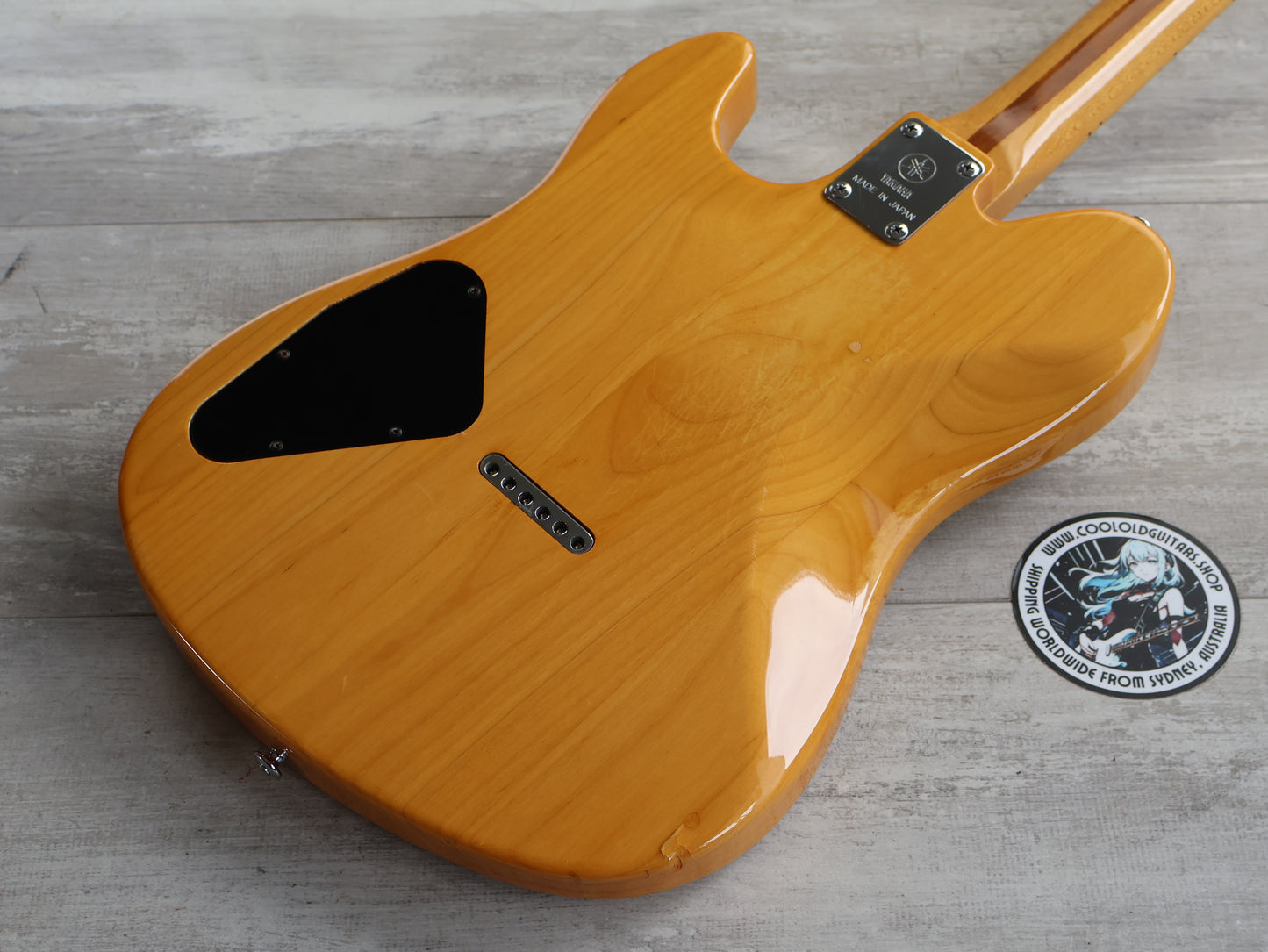 1981 Yamaha Japan SJ800 Super Jam Offset Telecaster (Natural Yellow)