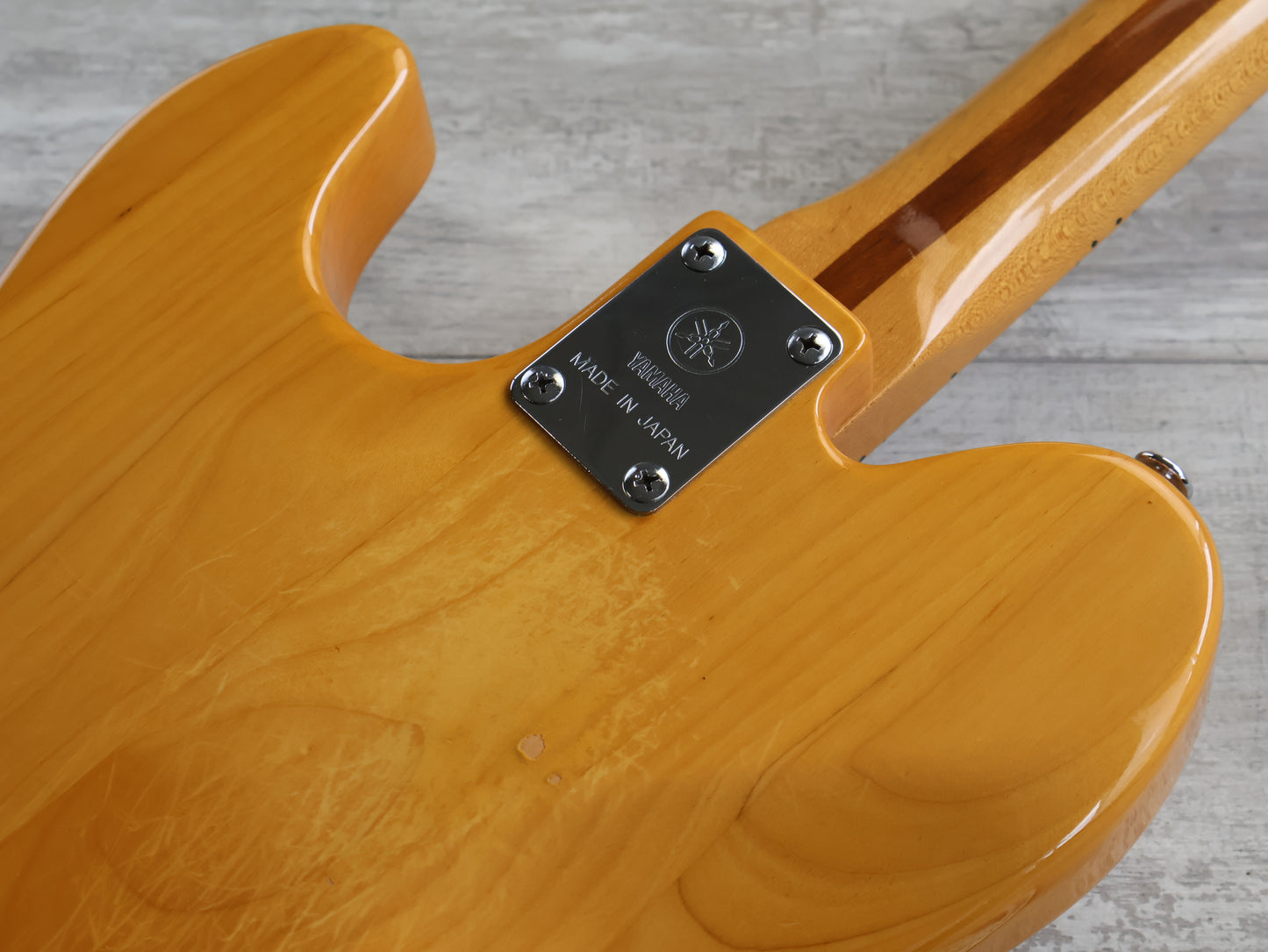 1981 Yamaha Japan SJ800 Super Jam Offset Telecaster (Natural Yellow)