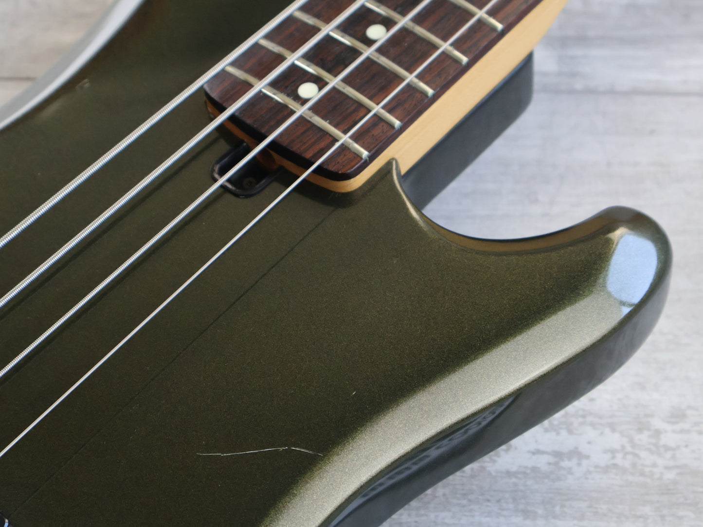 1992 Ibanez Japan NRB888 Roadstar Series "Bean Bass" (Metallic Black)