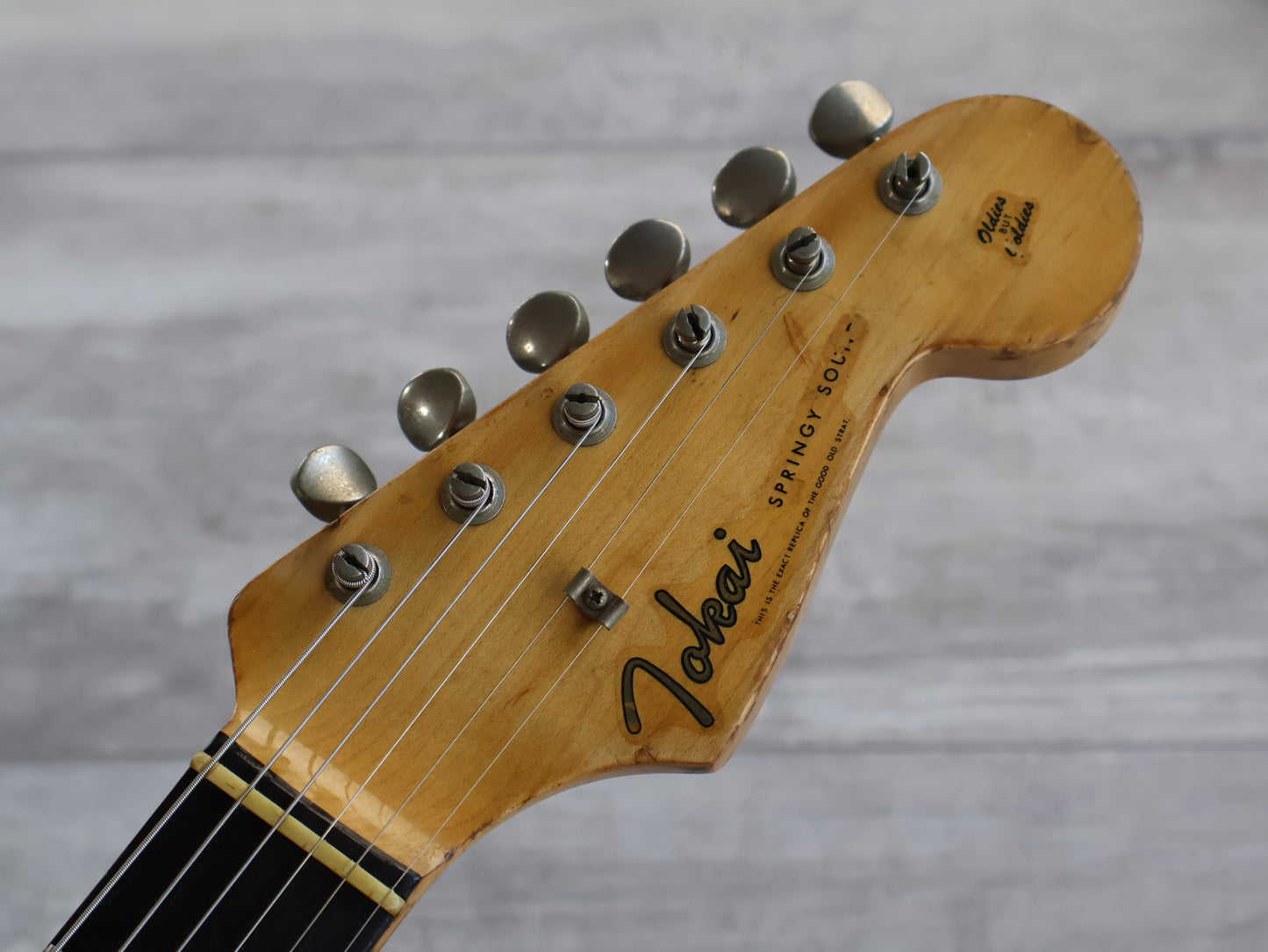 1982 Tokai Japan VS-60 Bound Stratocaster (Amber Sunburst)