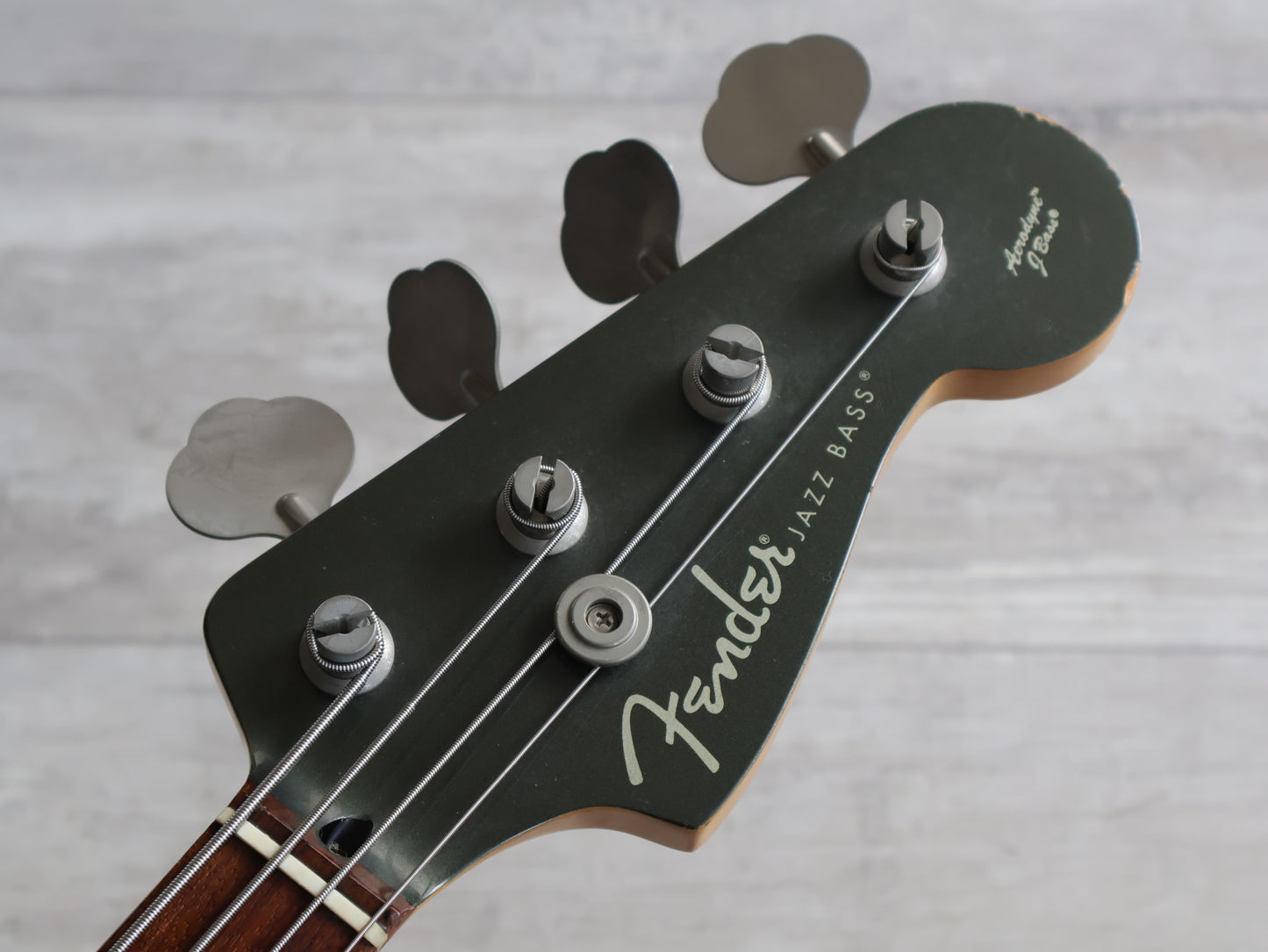 2004 Fender Japan AJB-65 Aerodyne Jazz Bass (Dolphin Grey)