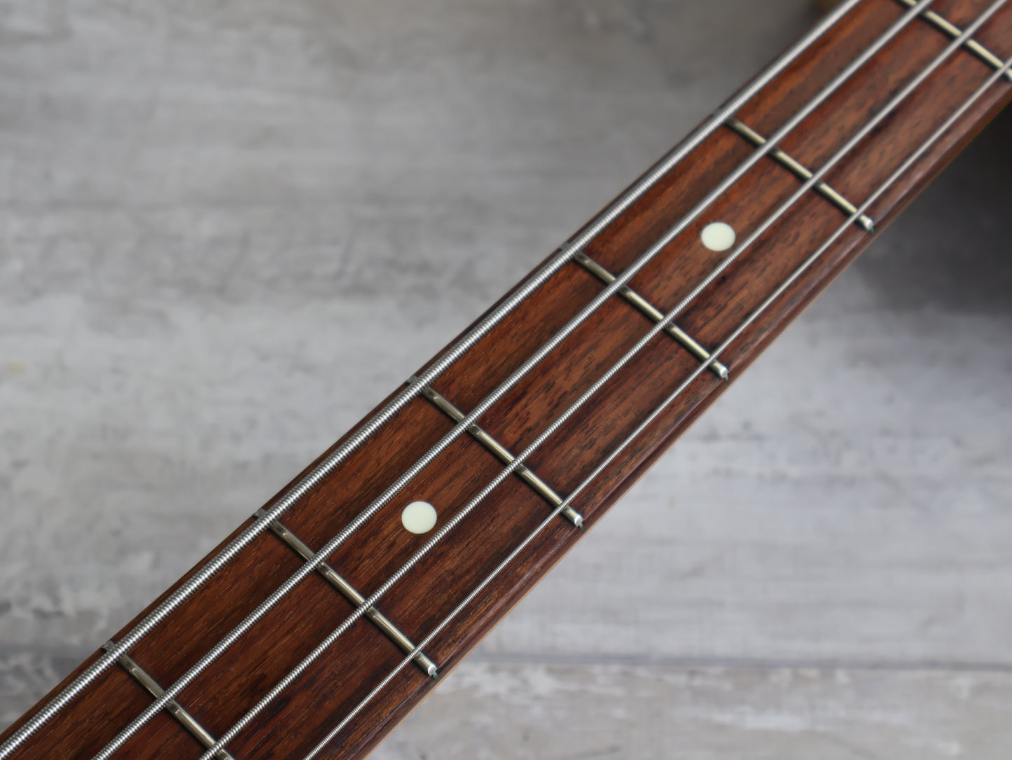 2004 Fender Japan AJB-65 Aerodyne Jazz Bass (Dolphin Grey)