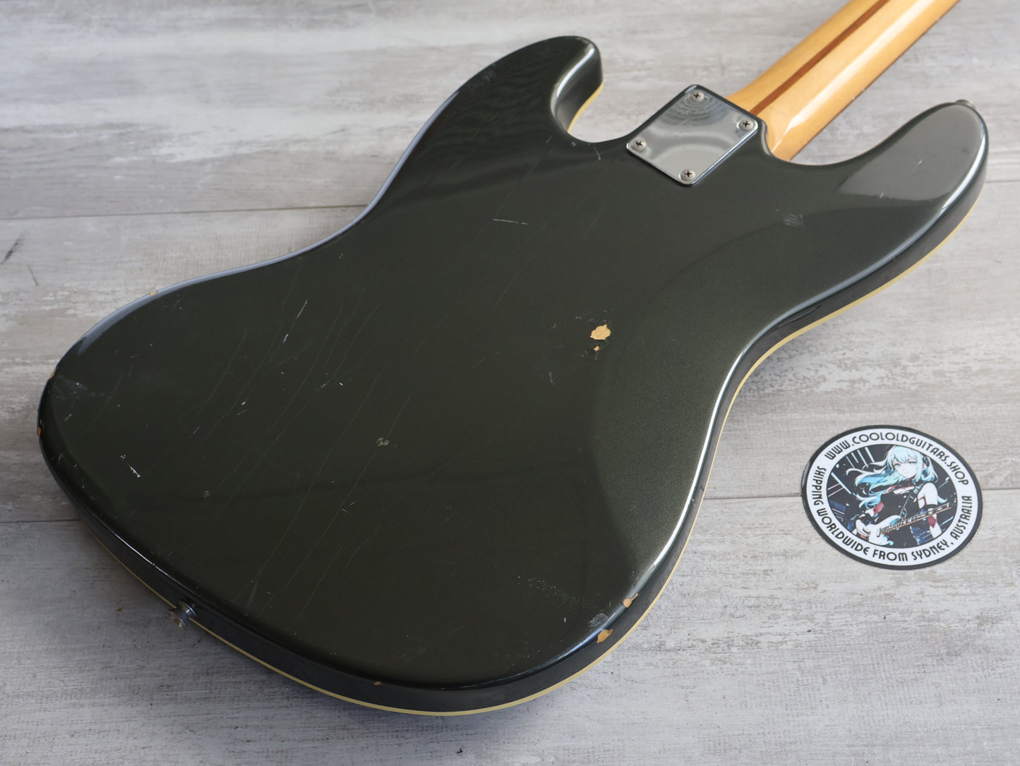2004 Fender Japan AJB-65 Aerodyne Jazz Bass (Dolphin Grey)