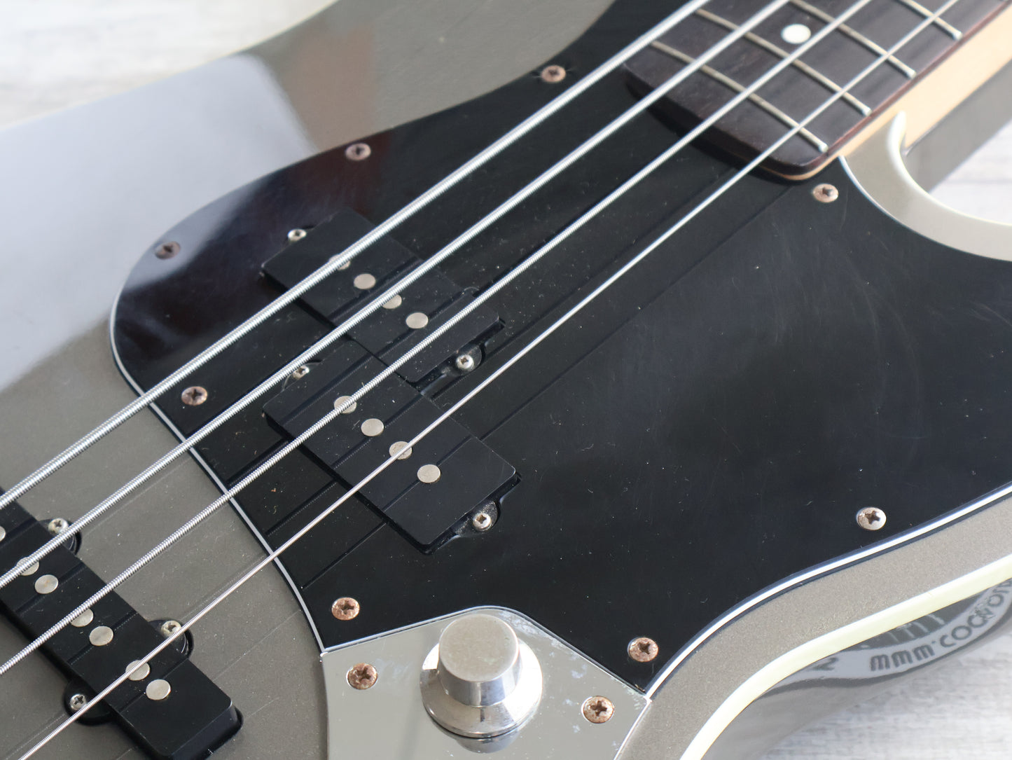 2010 Fender Japan Aerodyne PJ Jazz Bass (Dolphin Grey)
