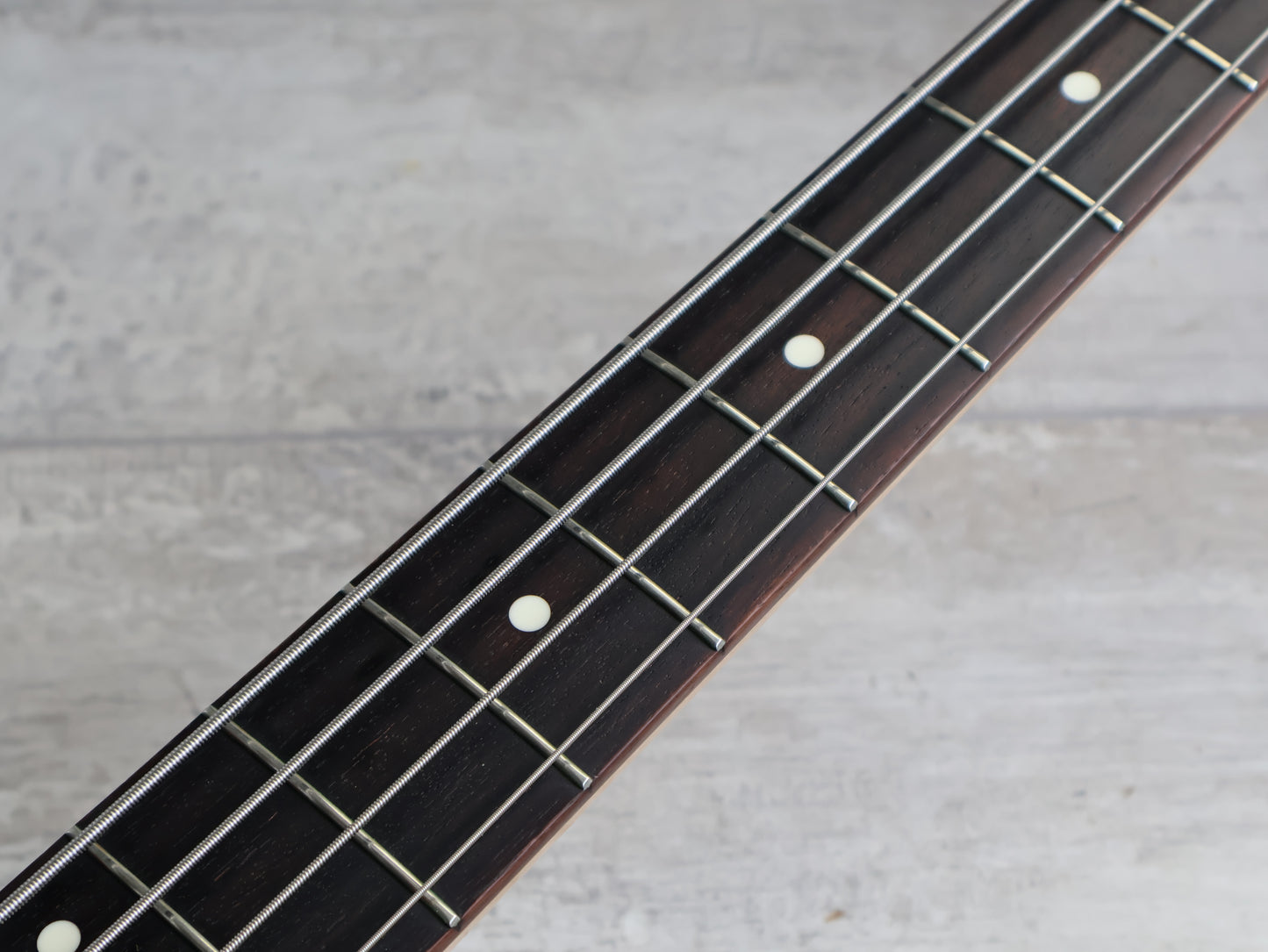 2010 Fender Japan Aerodyne PJ Jazz Bass (Dolphin Grey)