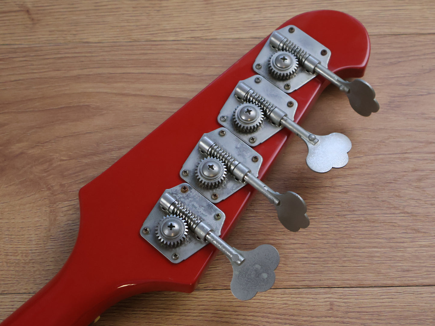 1987 Burny (by Fernandes Japan) TB-70 Thunderbird Bass (Fire Red)