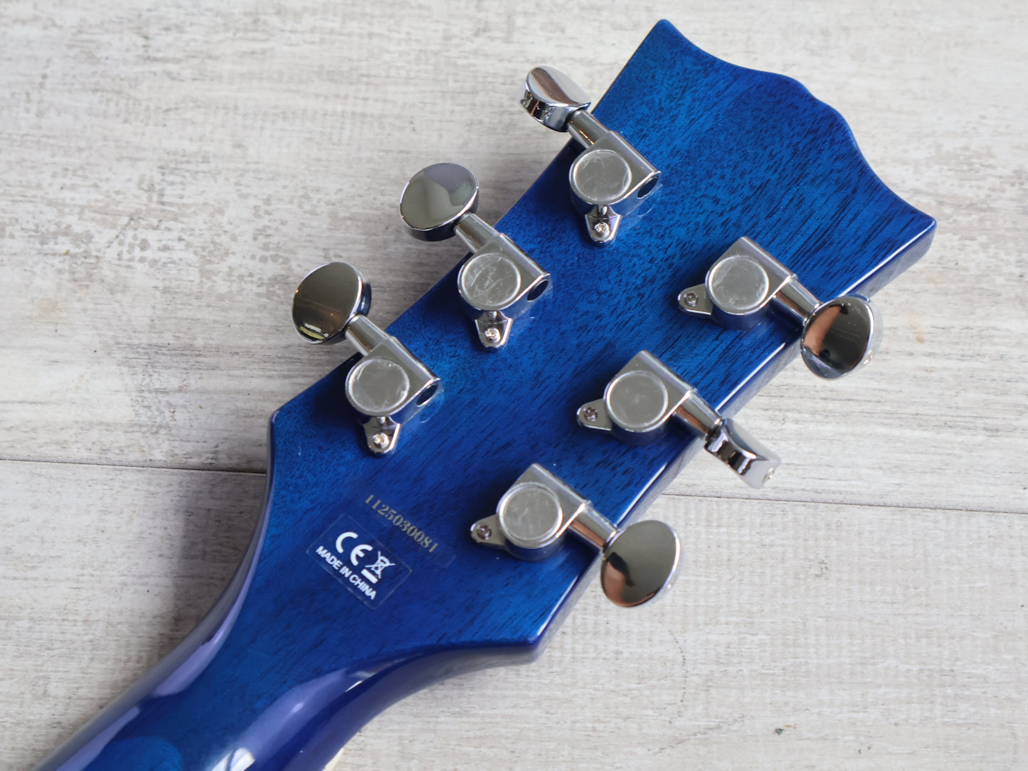 Blitz by Aria Pro II Leopard Les Paul Special (Blueberry Burst)