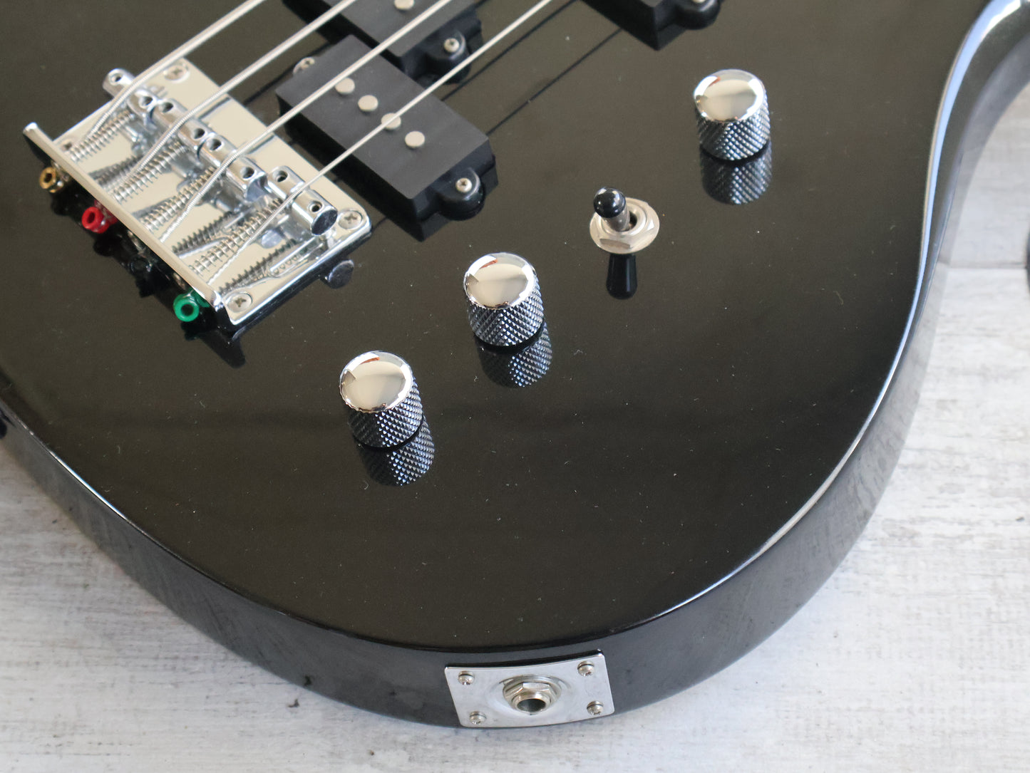 2000's BC Rich Eagle Bass (Metallic Black)