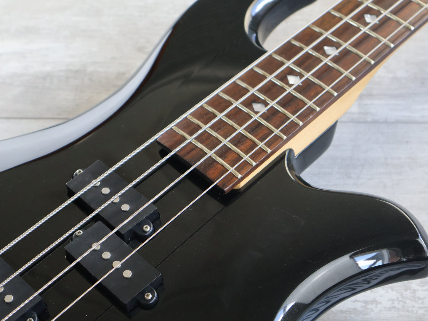 2000's BC Rich Eagle Bass (Metallic Black)
