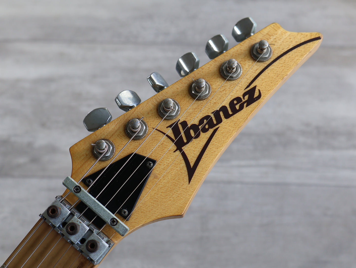 1993 Ibanez Japan SI-850M S-Series HSH Superstrat (Natural Ash)