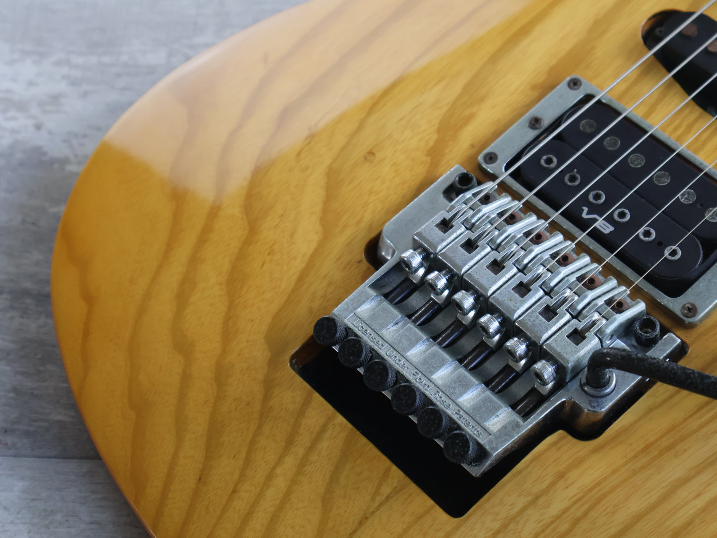 1993 Ibanez Japan SI-850M S-Series HSH Superstrat (Natural Ash)