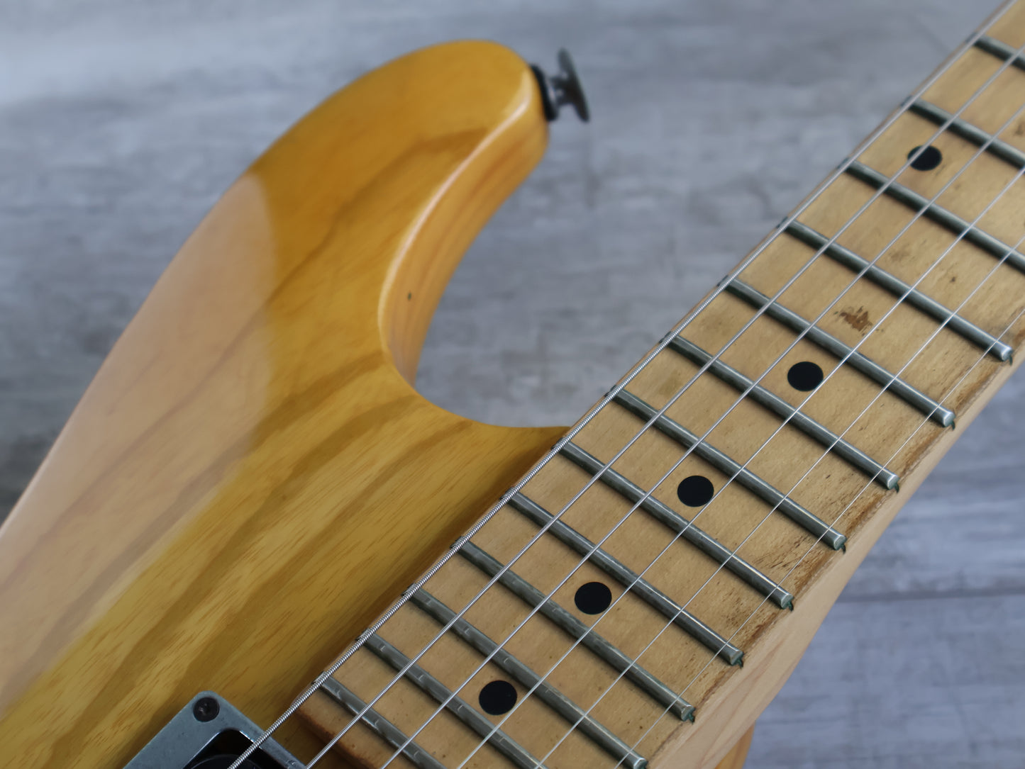 1993 Ibanez Japan SI-850M S-Series HSH Superstrat (Natural Ash)