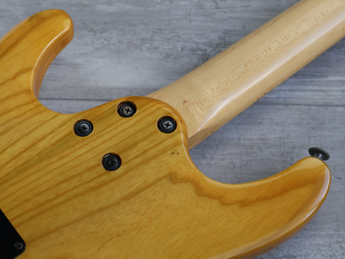 1993 Ibanez Japan SI-850M S-Series HSH Superstrat (Natural Ash)