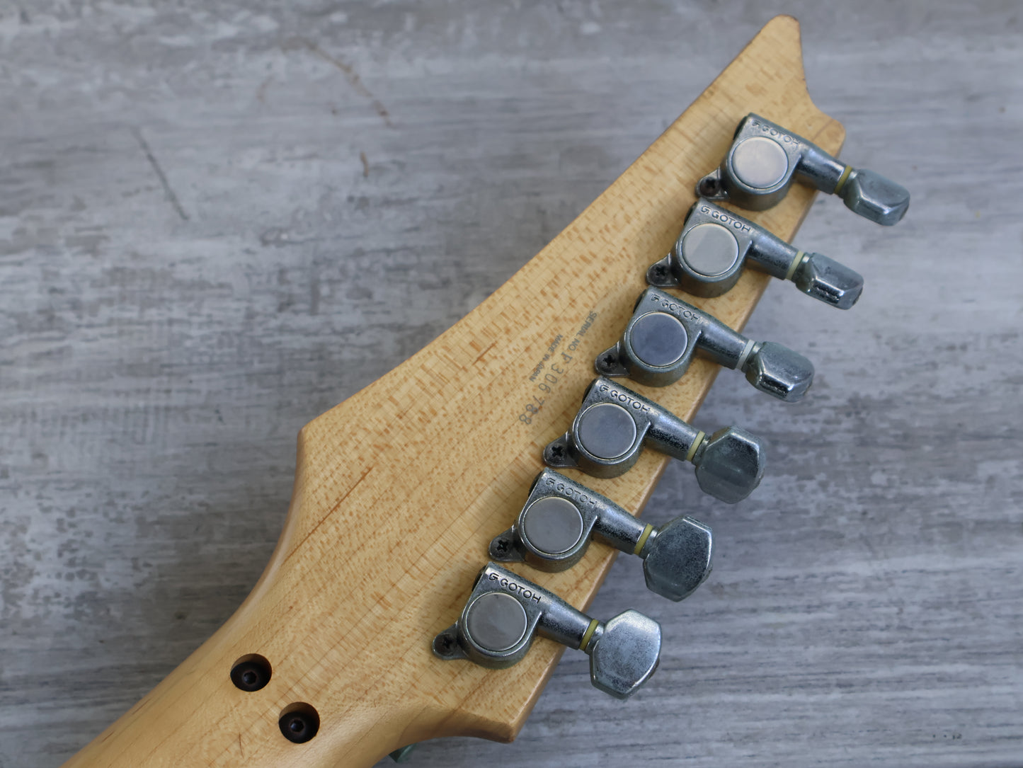 1993 Ibanez Japan SI-850M S-Series HSH Superstrat (Natural Ash)