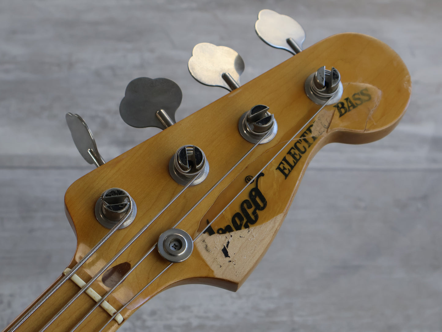 1974 Greco PB-750DX Precision Bass Deluxe (Natural)