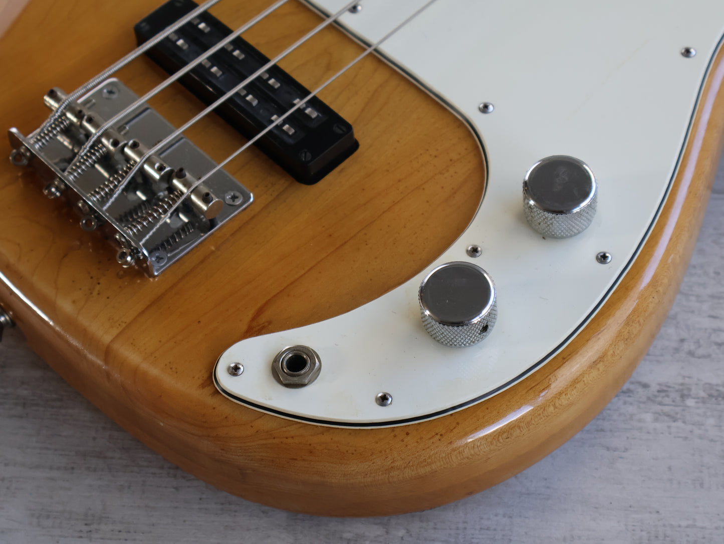 1974 Greco PB-750DX Precision Bass Deluxe (Natural)