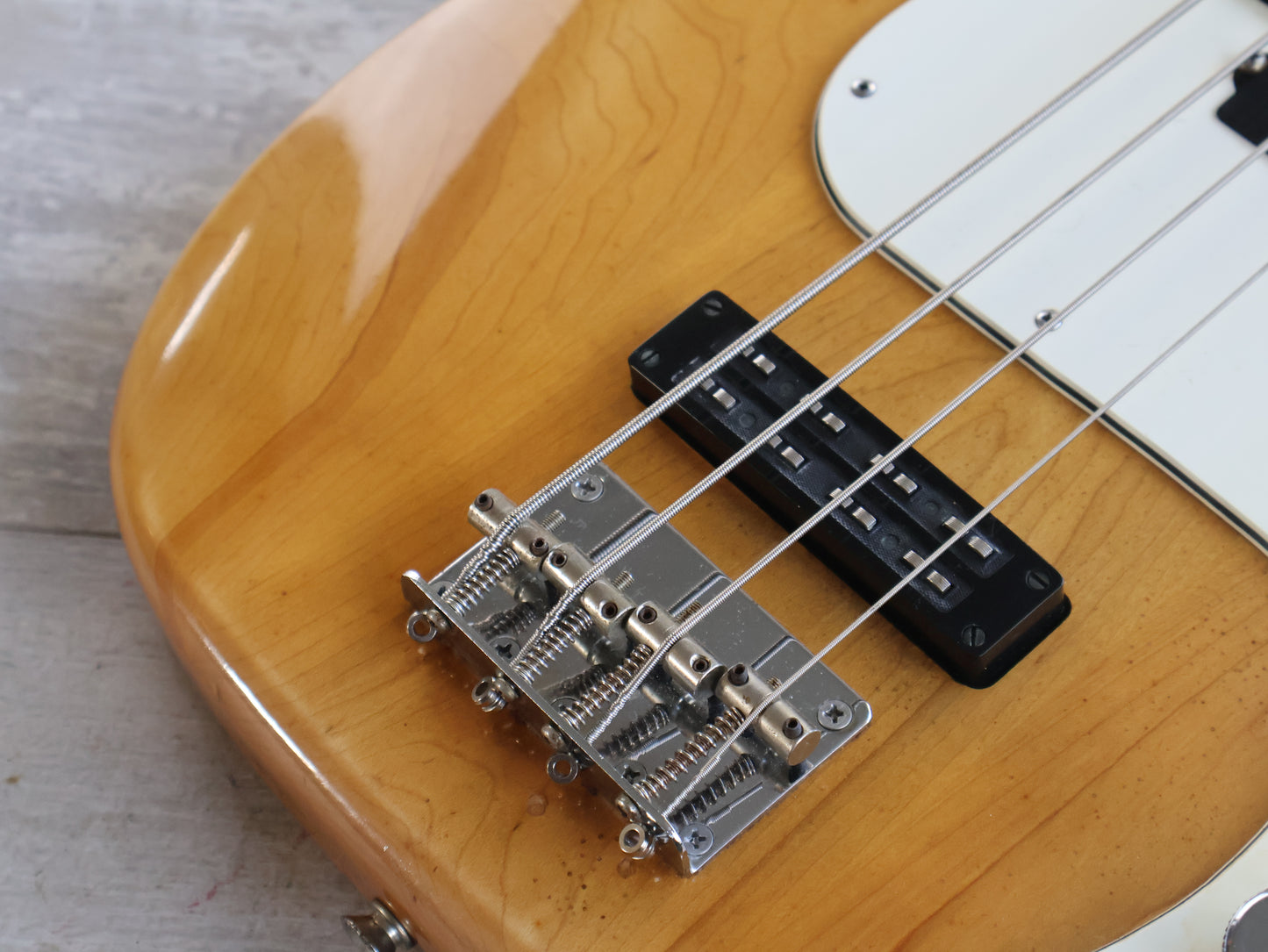 1974 Greco PB-750DX Precision Bass Deluxe (Natural)