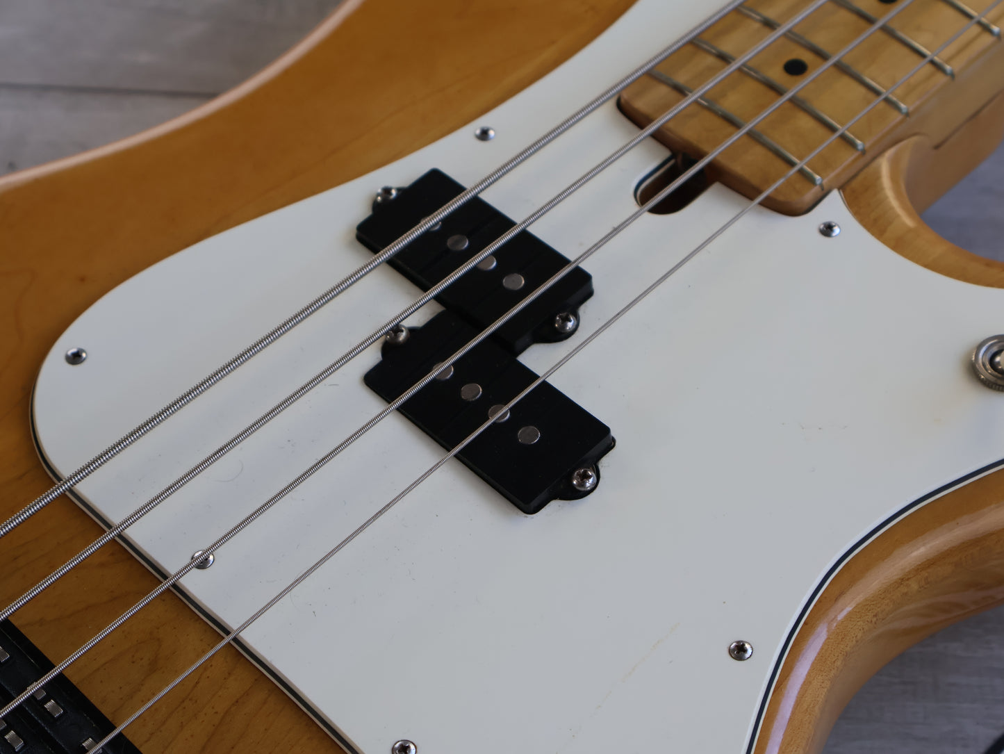 1974 Greco PB-750DX Precision Bass Deluxe (Natural)
