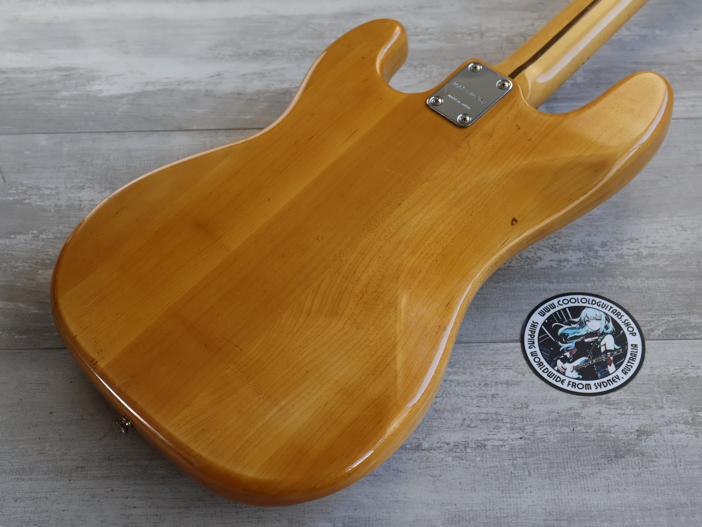 1974 Greco PB-750DX Precision Bass Deluxe (Natural)