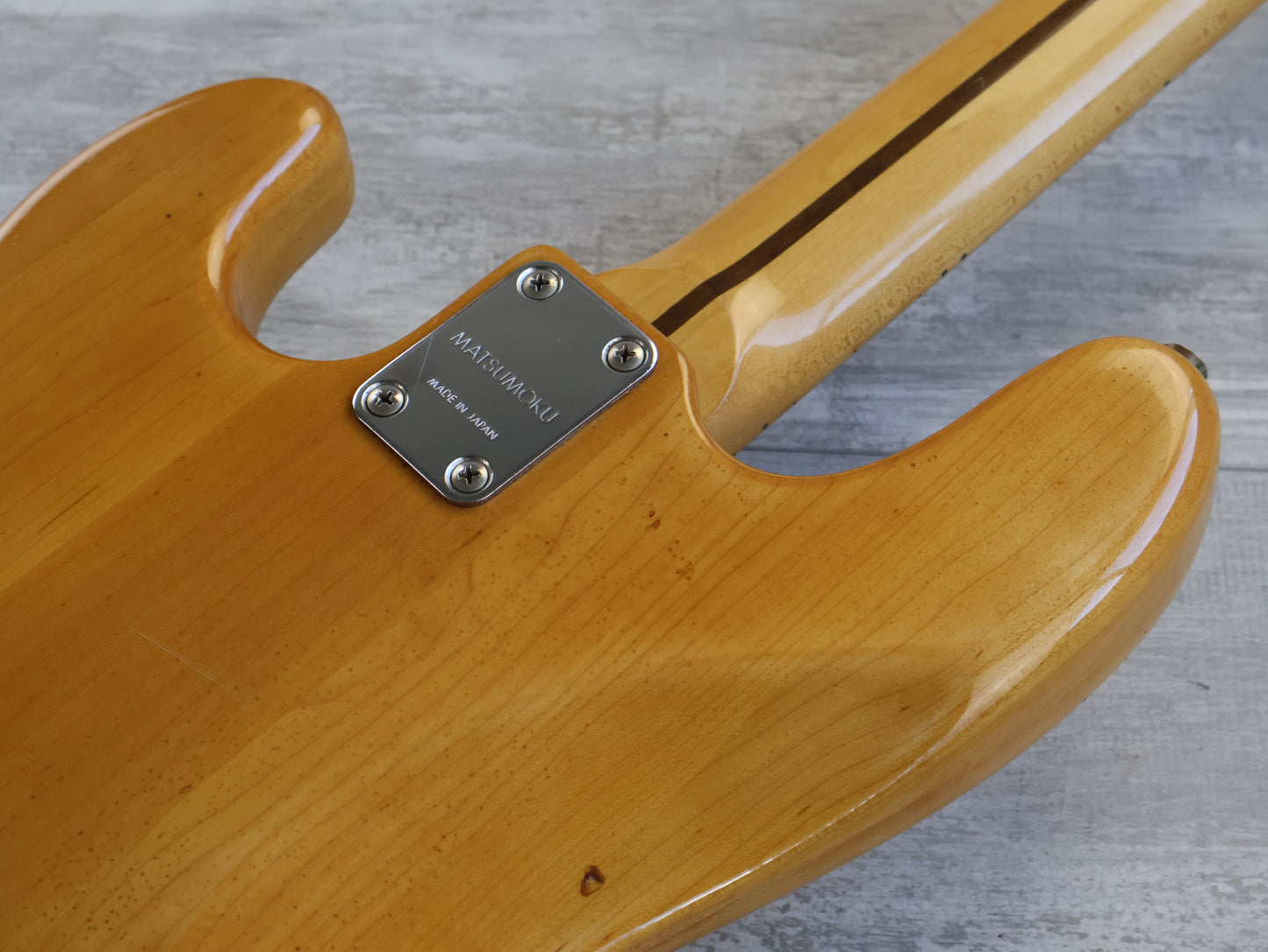 1974 Greco PB-750DX Precision Bass Deluxe (Natural)