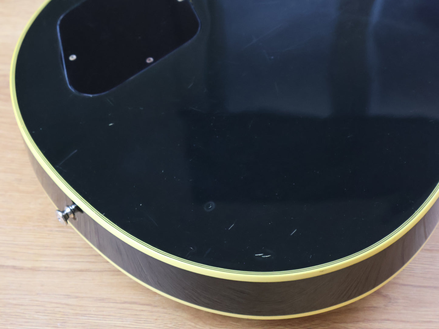 1984 Burny Japan LC-70JS John Sykes Signature Model Les Paul Custom (Ebony)
