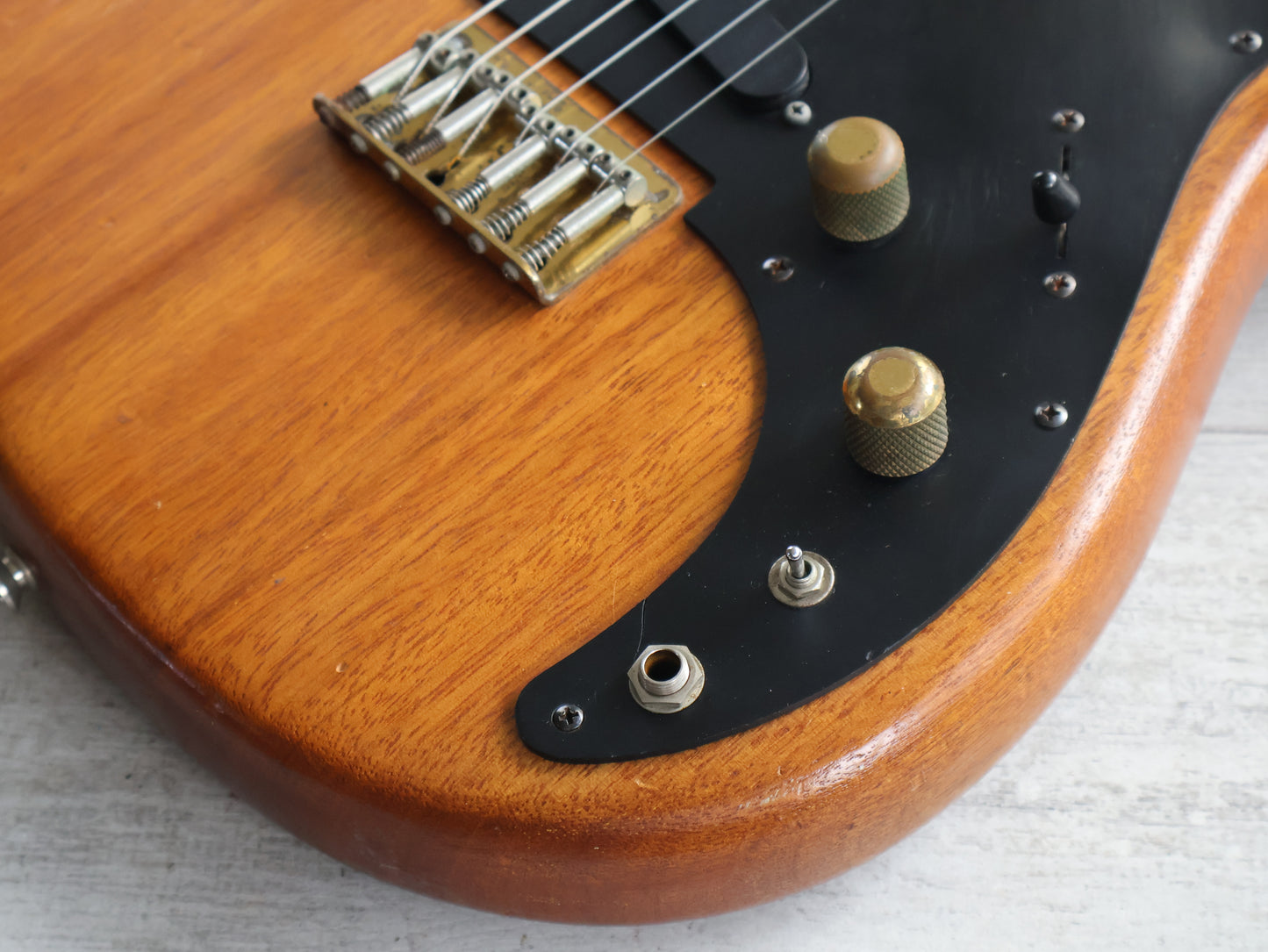 1981 Ibanez Japan BL70 Blazer Superstrat (Natural Mahogany)