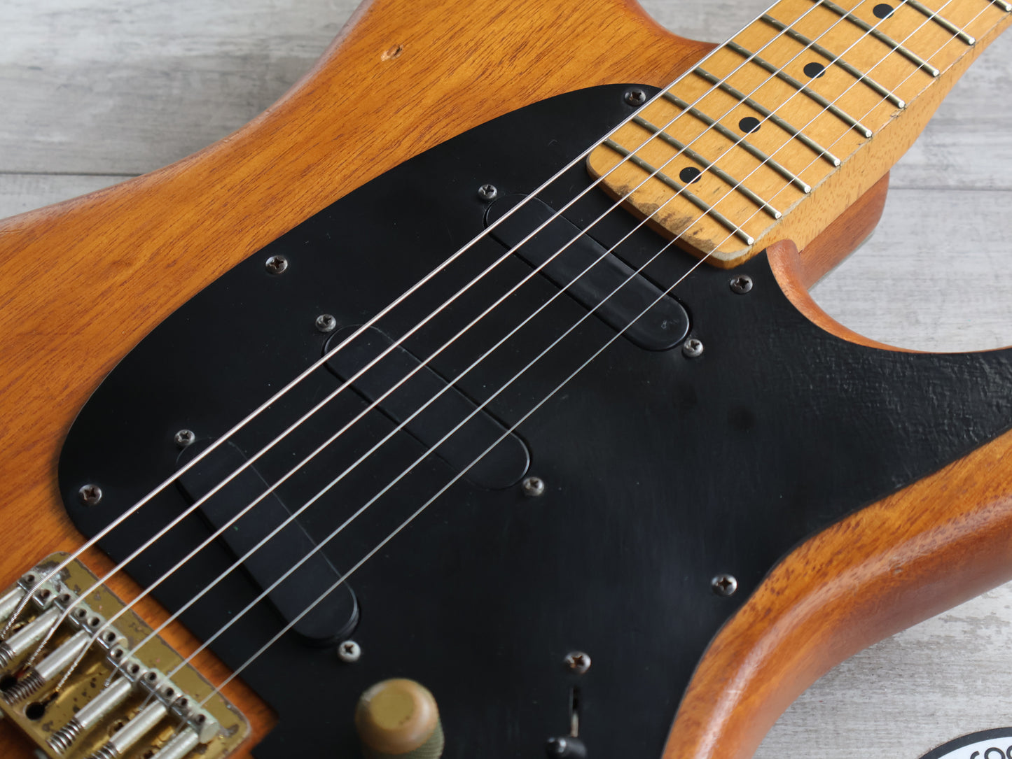 1981 Ibanez Japan BL70 Blazer Superstrat (Natural Mahogany)