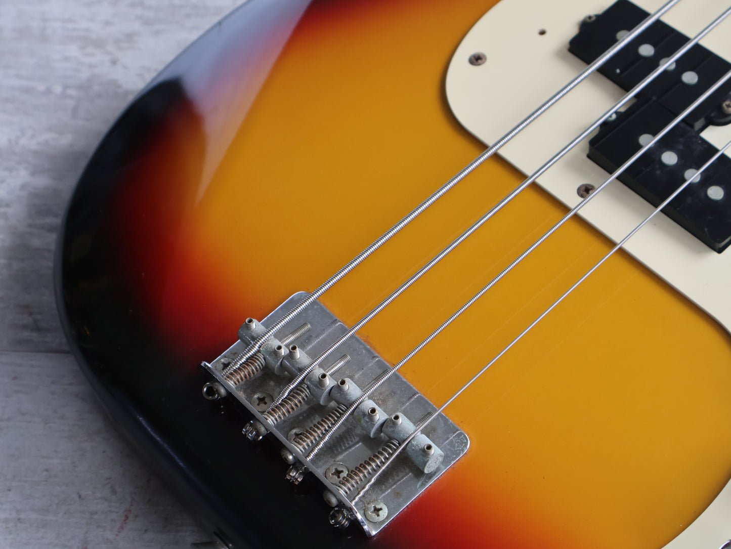1994 Squier (by Fender Japan) SPB-33 Silver Series Precision Bass (Sunburst)