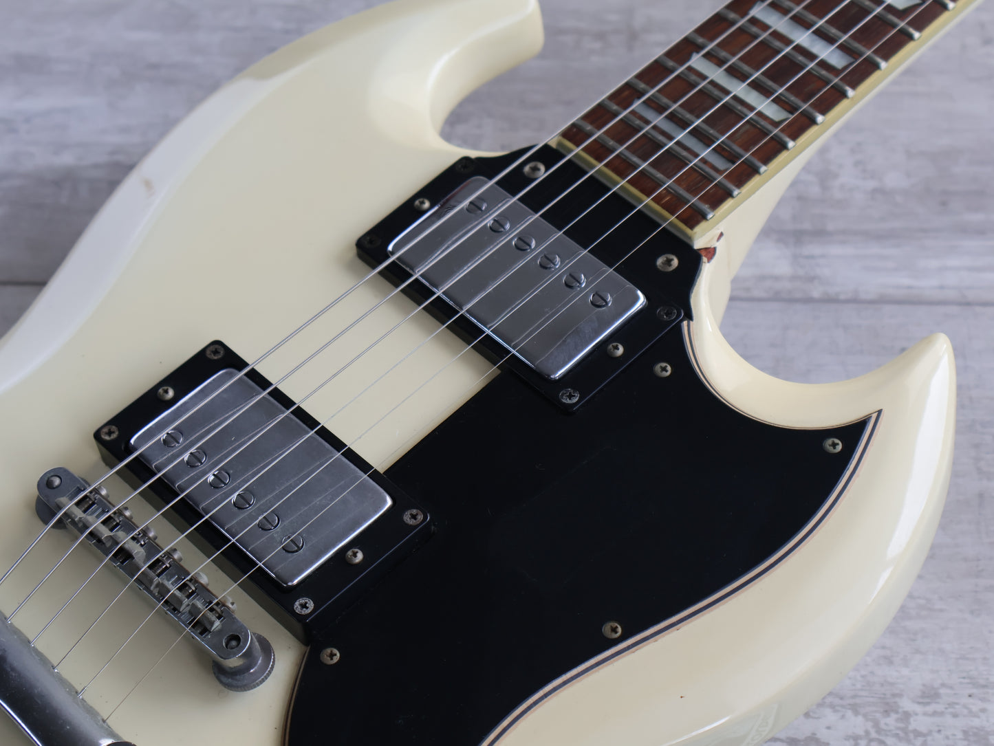 1991 Greco '61 Reissue SG (Vintage White)