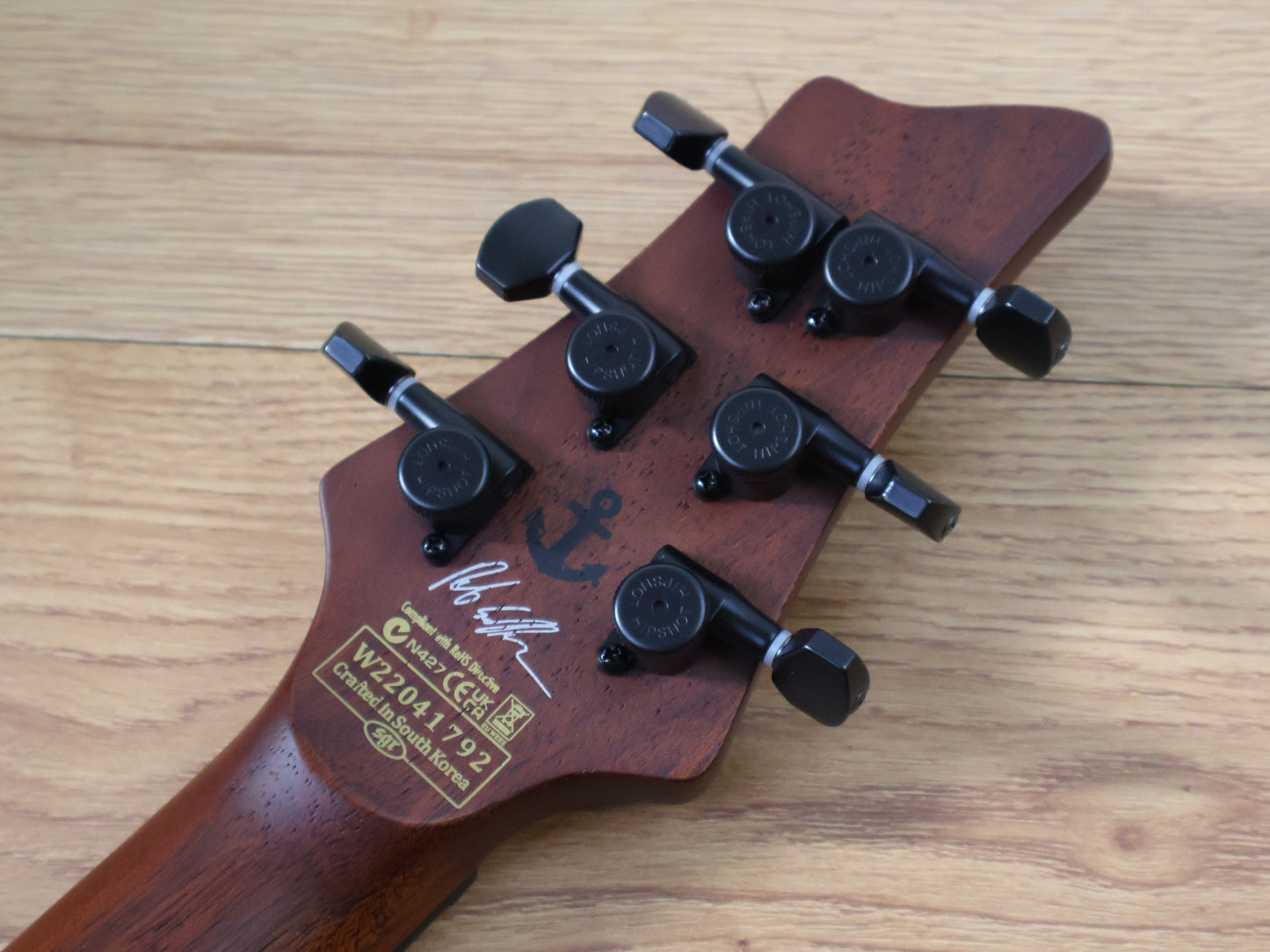 2022 Schecter C-1 Rob Scallon Signature Modeln (Dark Satin Roast)